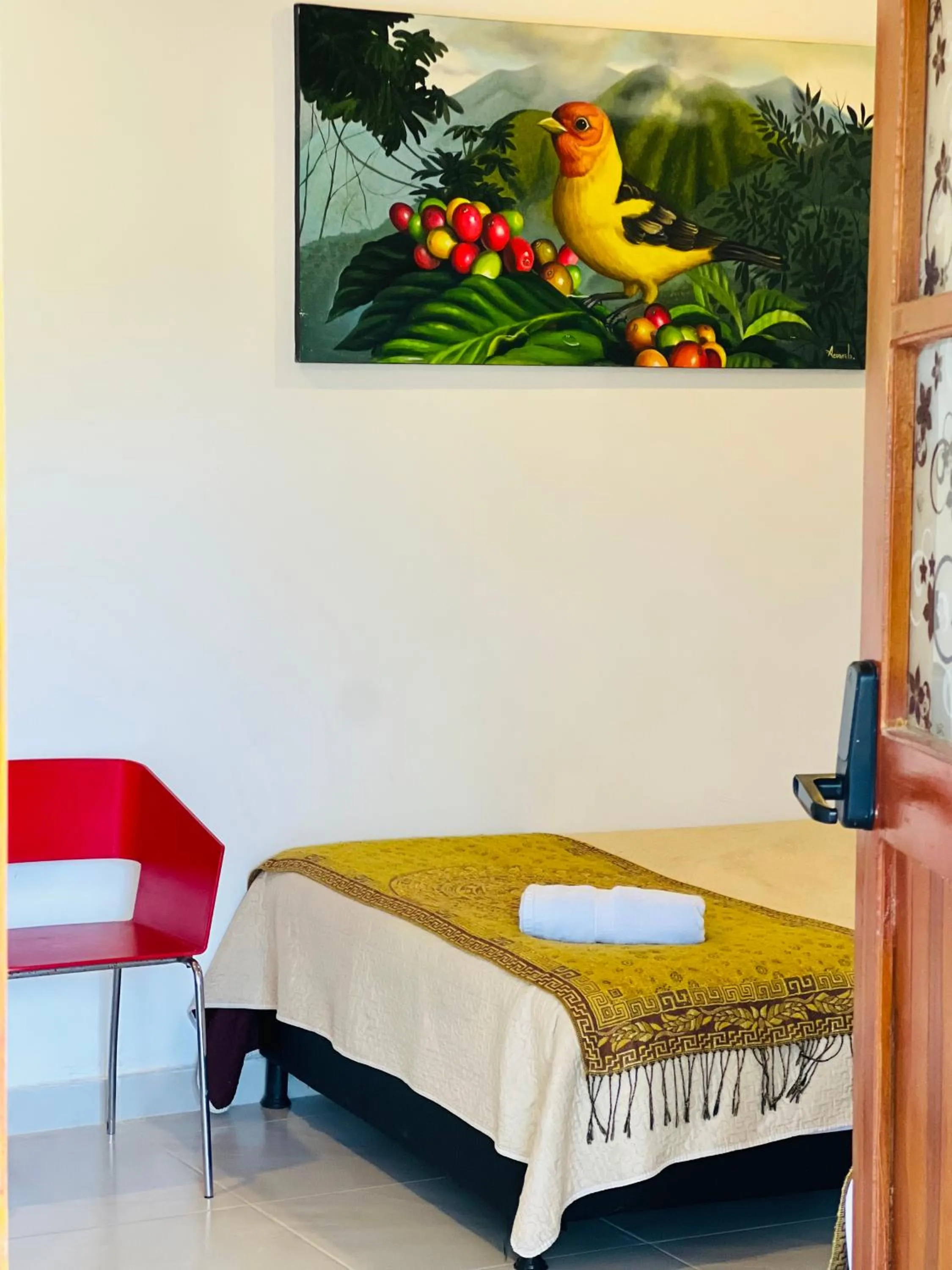 Bed in Coffee House Minca