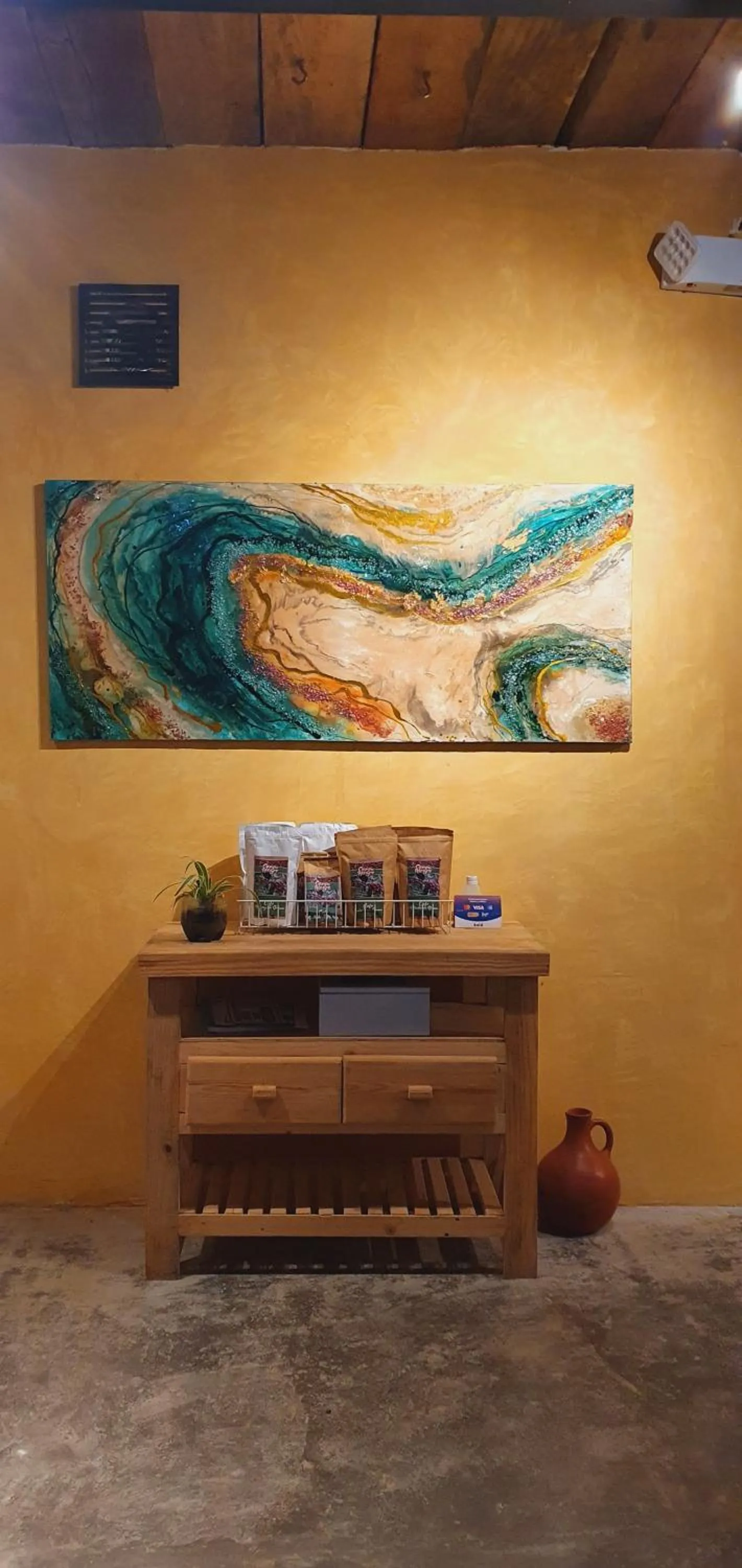 Living room in Coffee House Minca