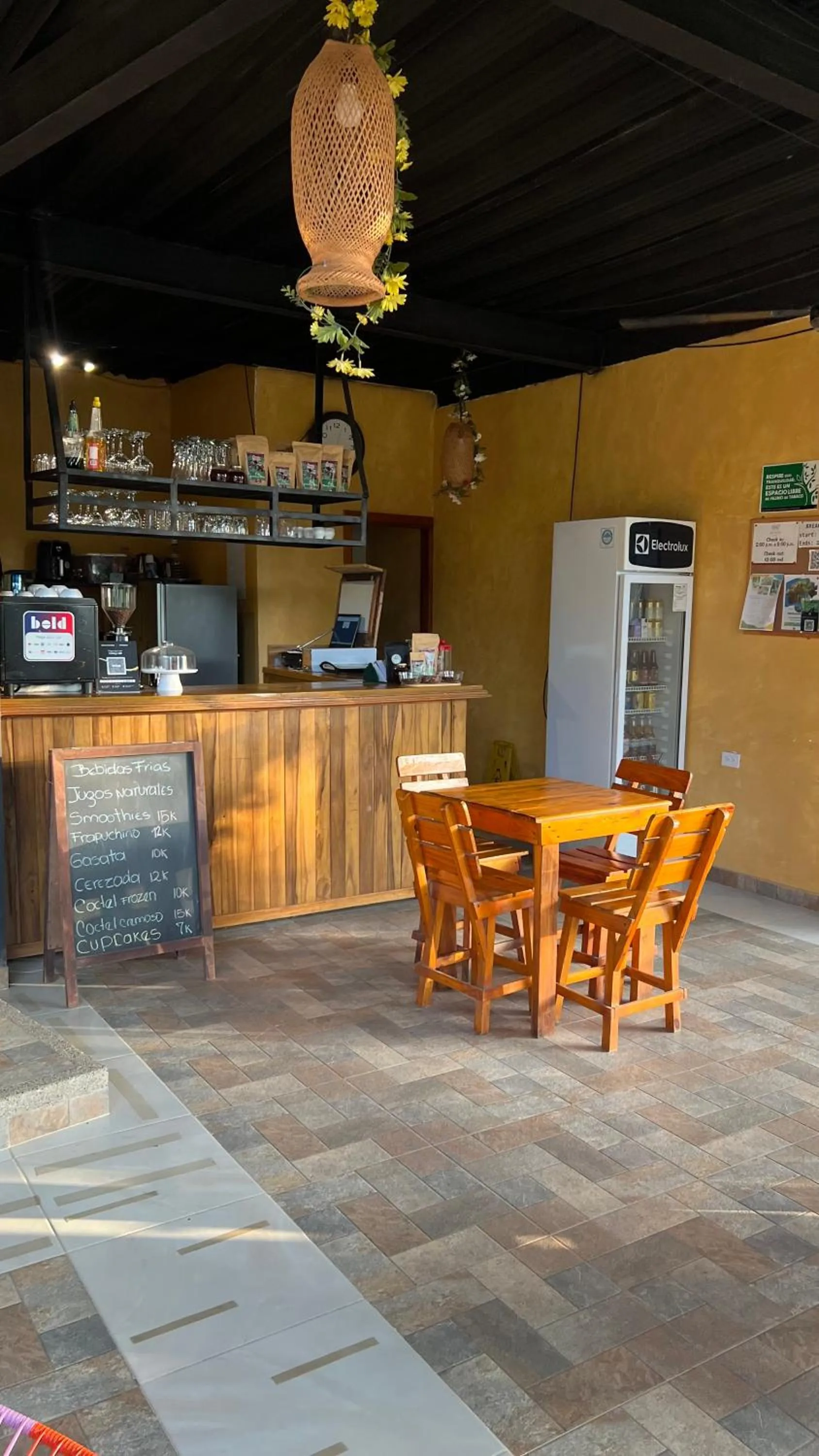 Kitchen or kitchenette in Coffee House Minca