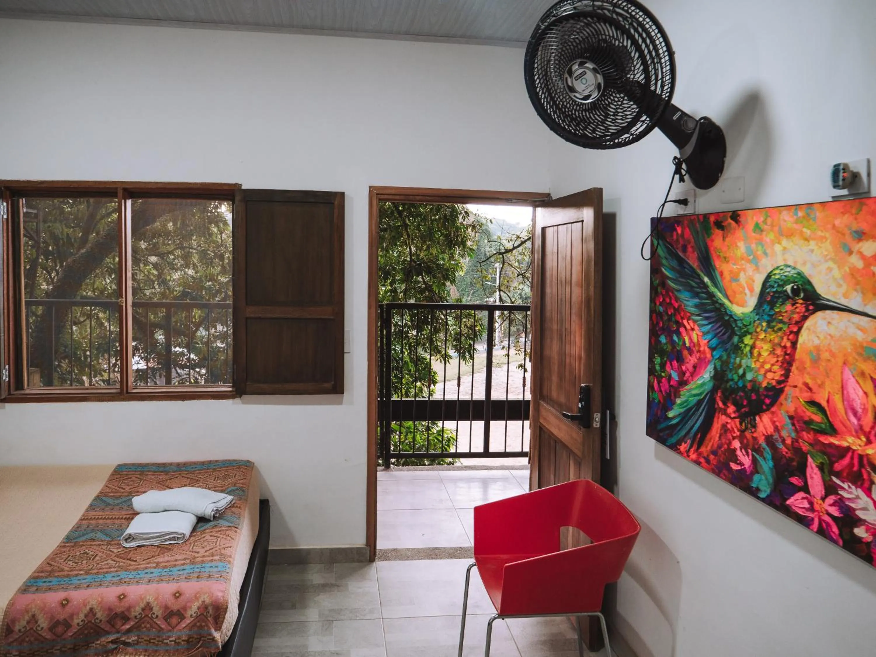 Bed in Coffee House Minca