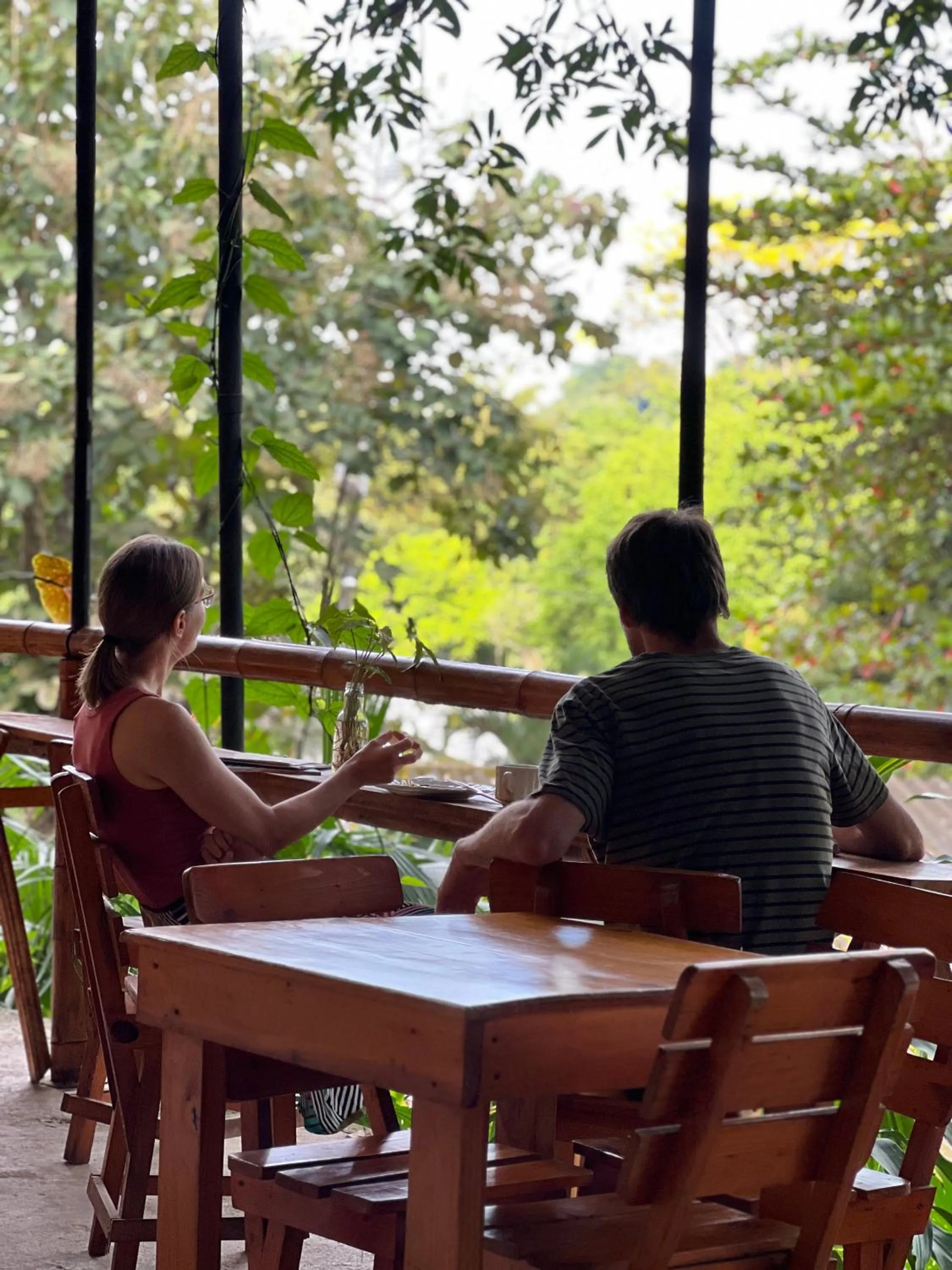 Patio in Coffee House Minca