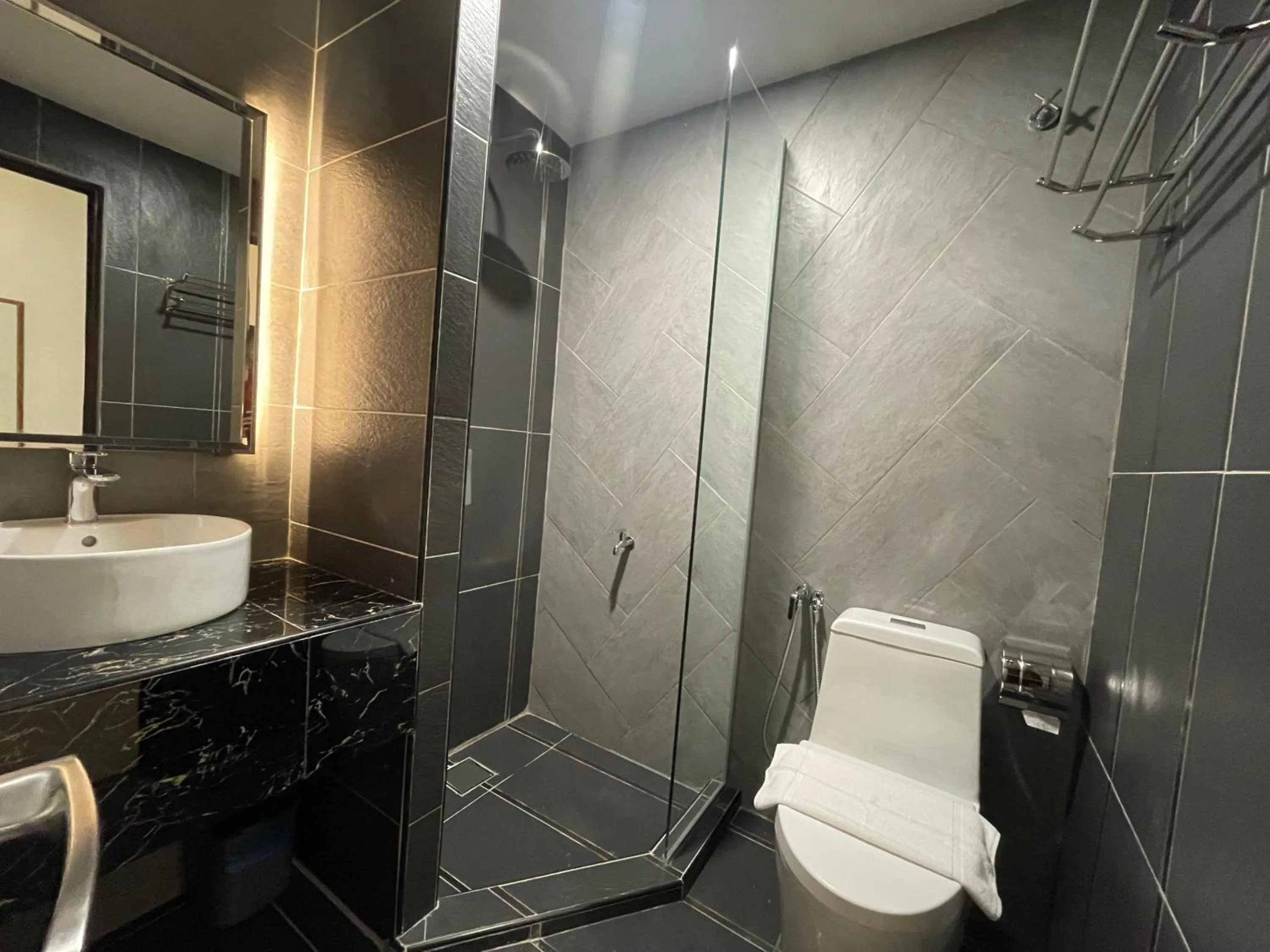 Bathroom in DSH Hotel