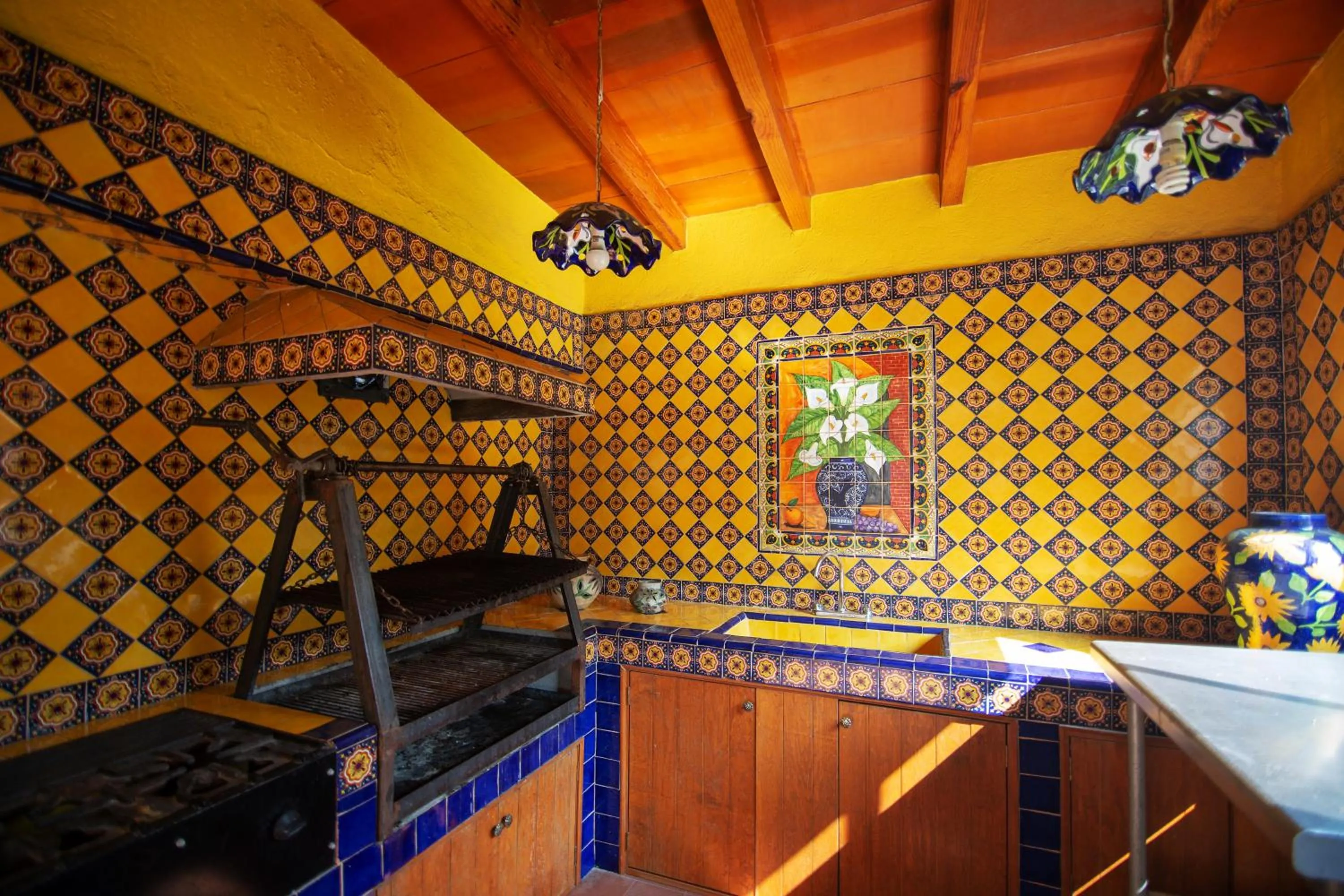 Kitchen or kitchenette in Ex Hacienda Santa Cecilia