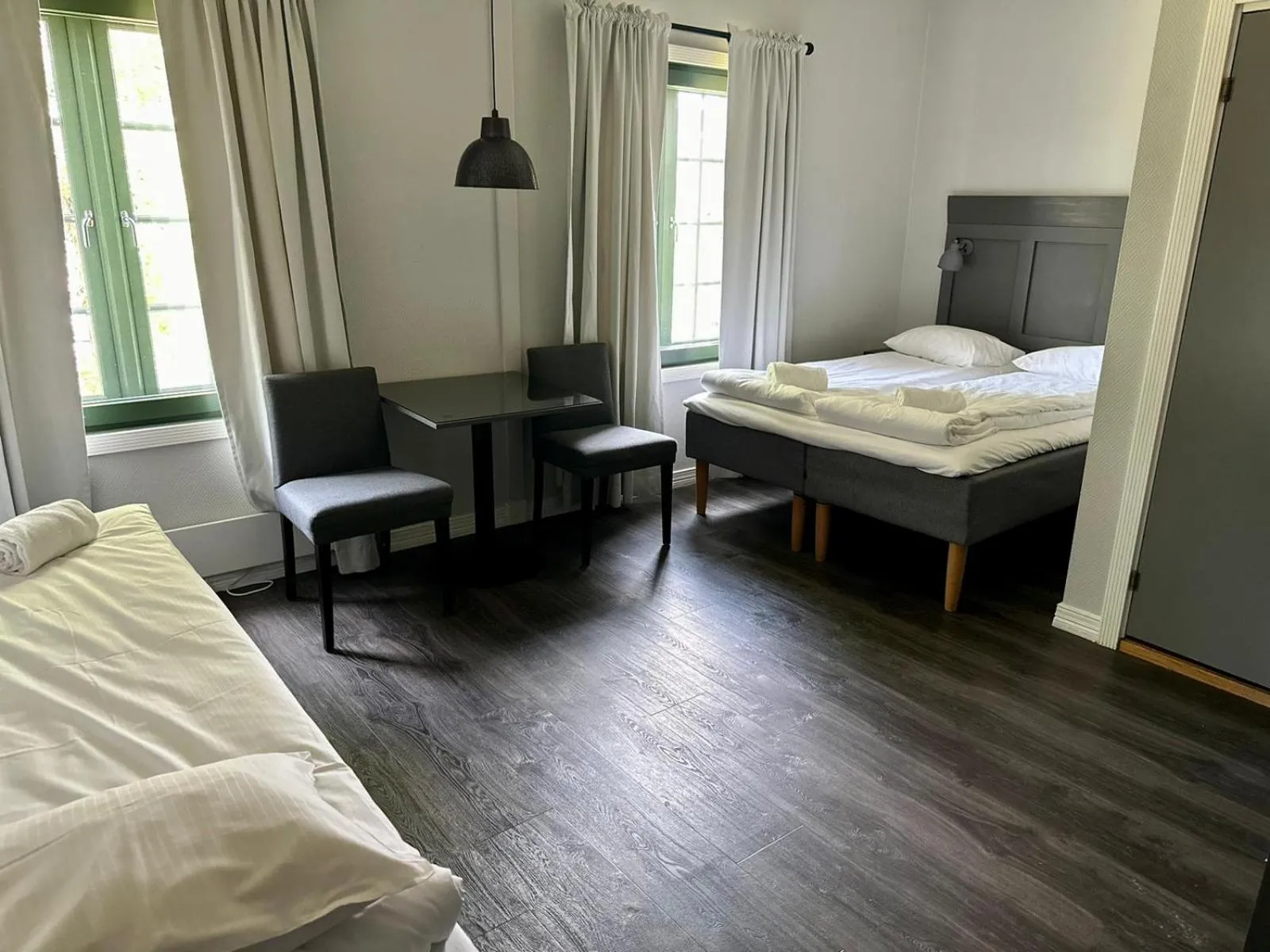 Bed in Oslo Airport Budget Apartments