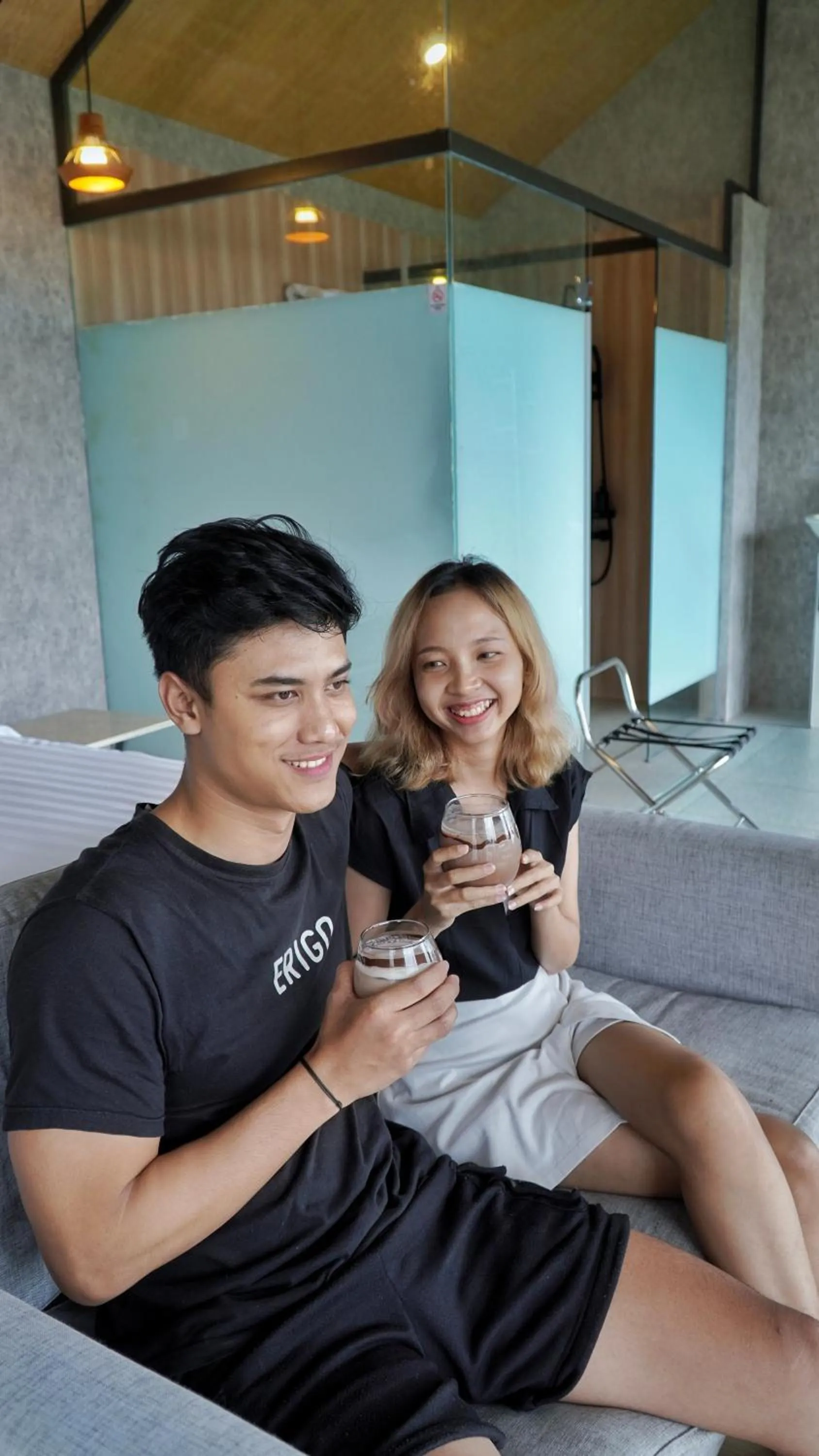 Seating area in Azana Essence Selo Boyolali