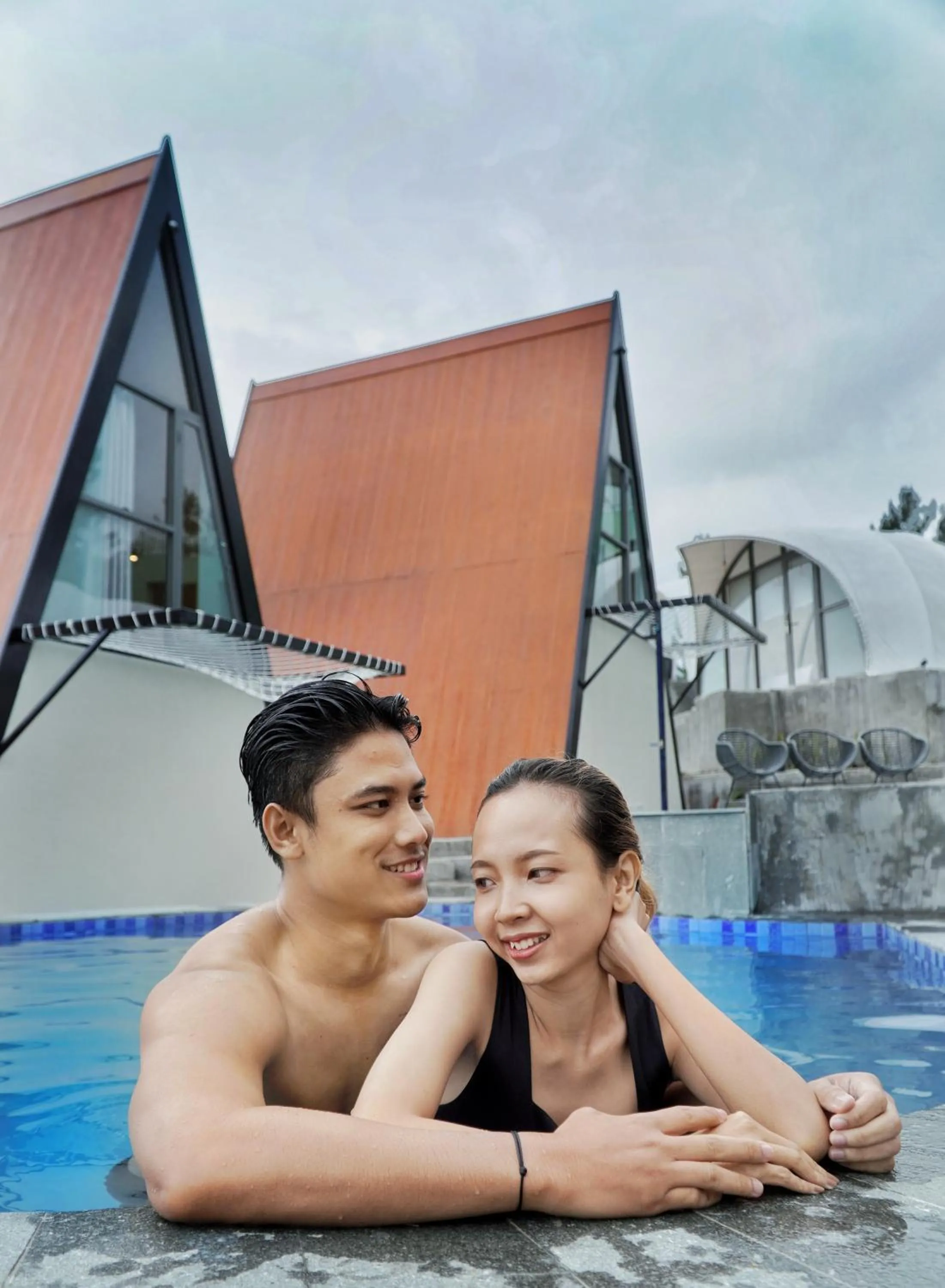 Swimming pool in Azana Essence Selo Boyolali