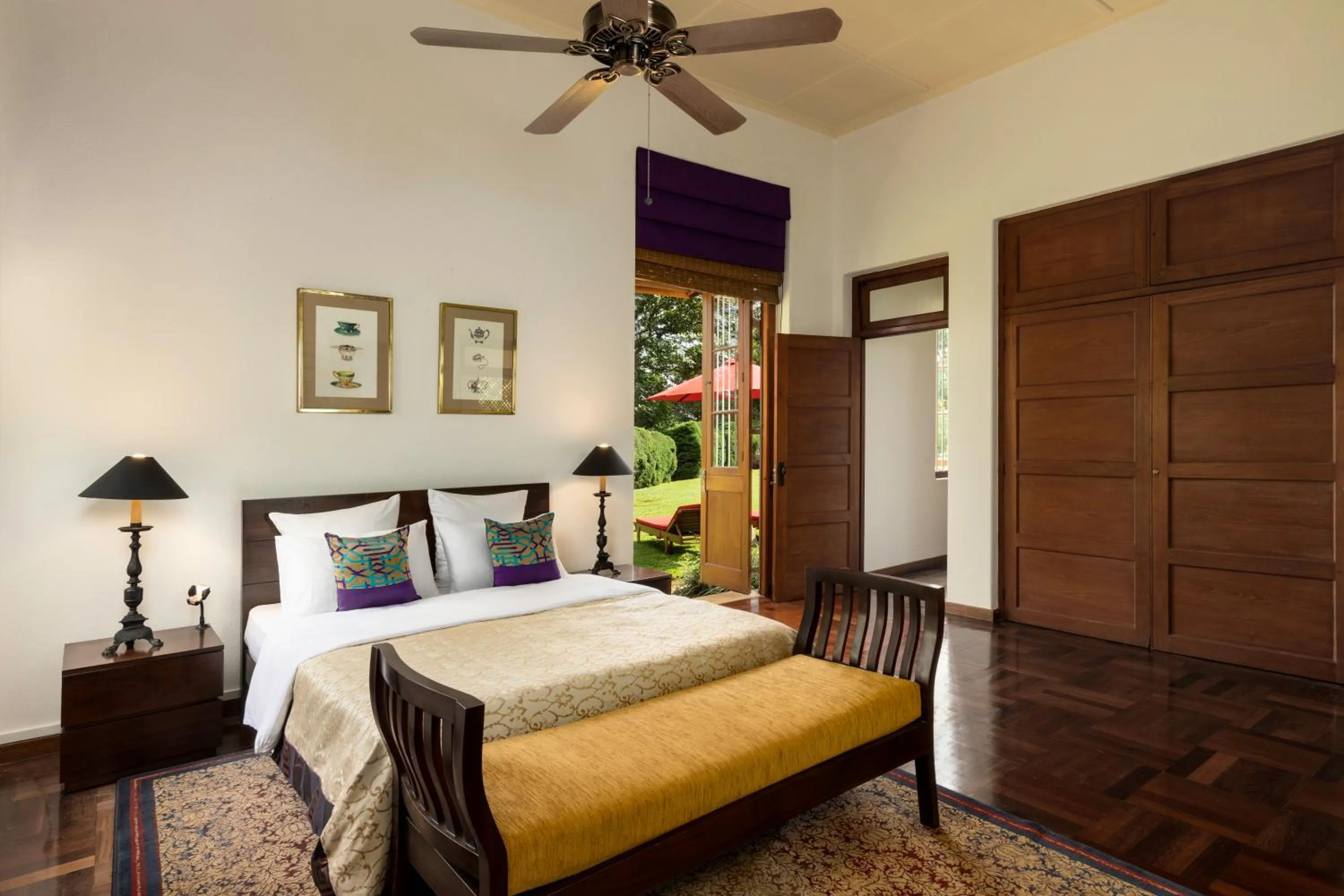 Bedroom, Bed in Jetwing Hoffmann Bungalow