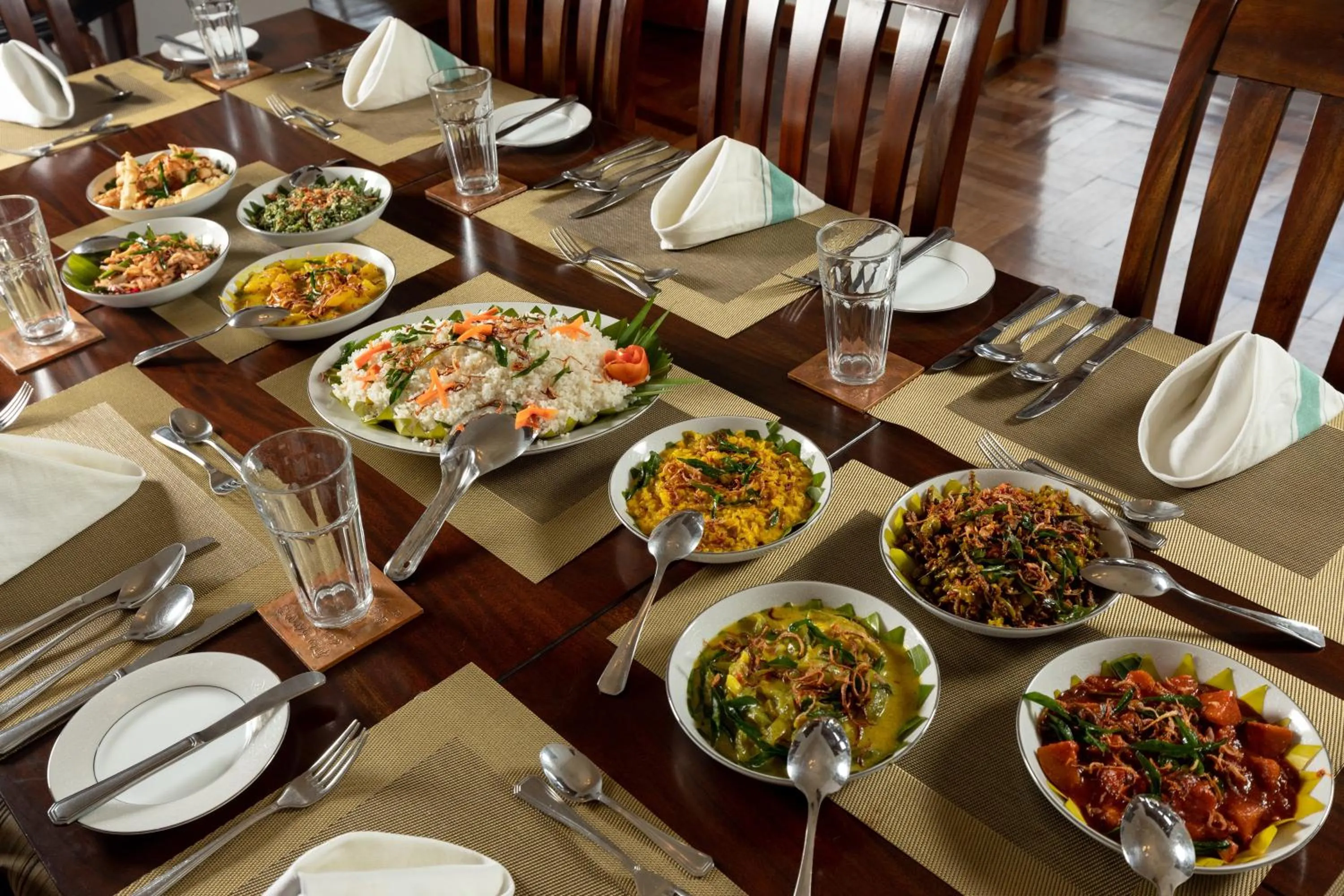Food close-up in Jetwing Hoffmann Bungalow