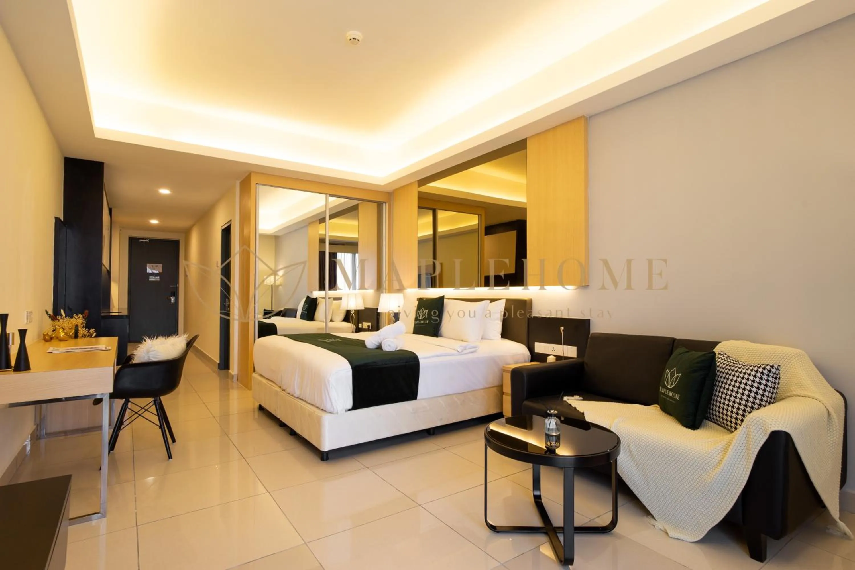 Bed in Ion Delemon Premier Suites Genting Highlands