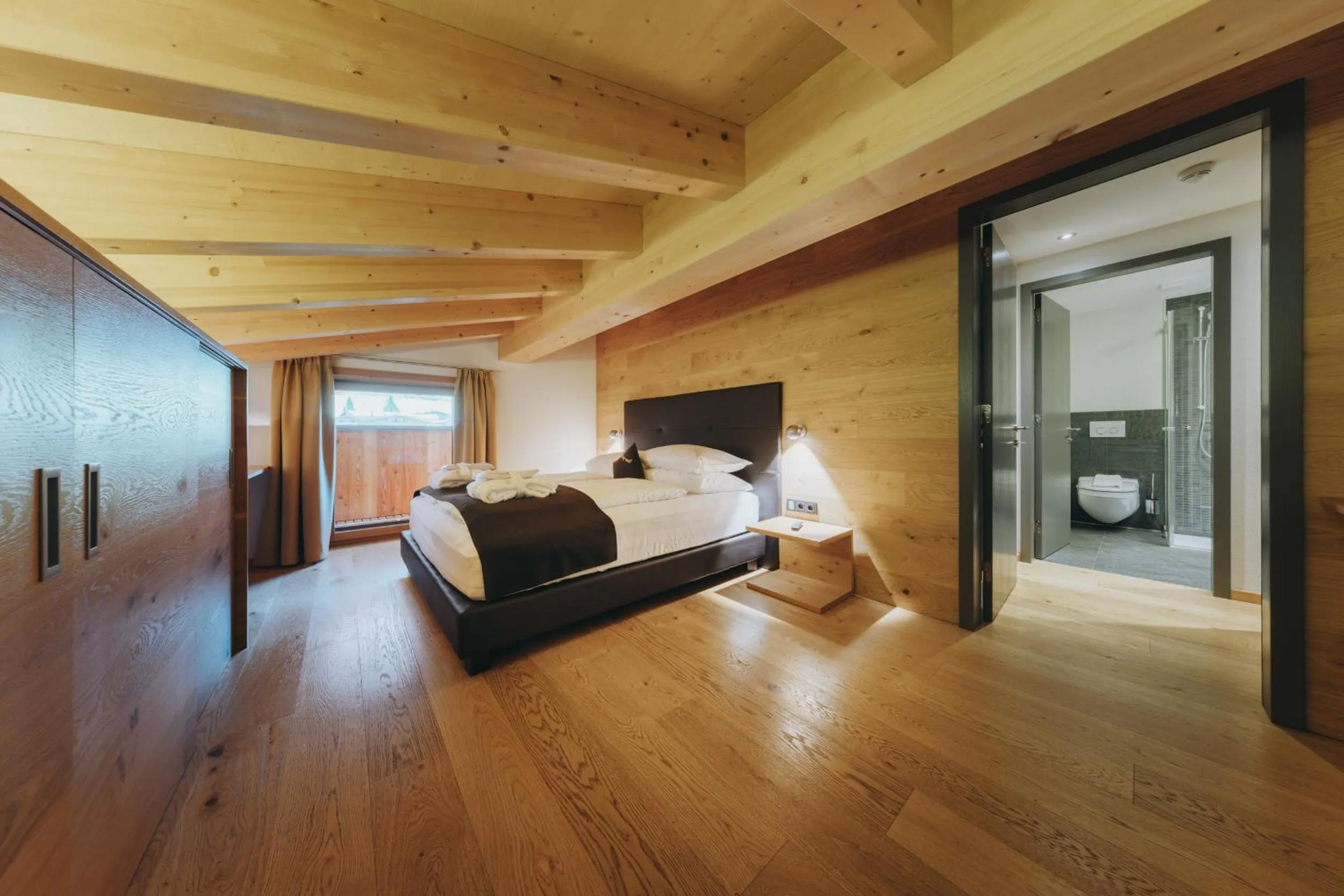 Bed in Apart-Hotel Laurus Lech