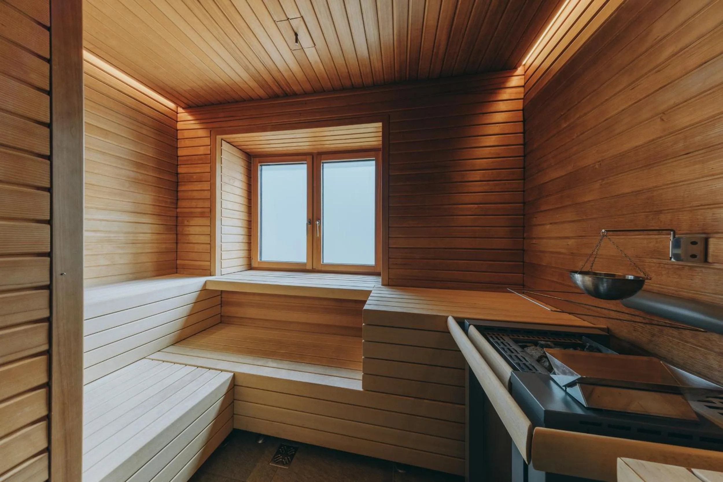 Sauna in Apart-Hotel Laurus Lech