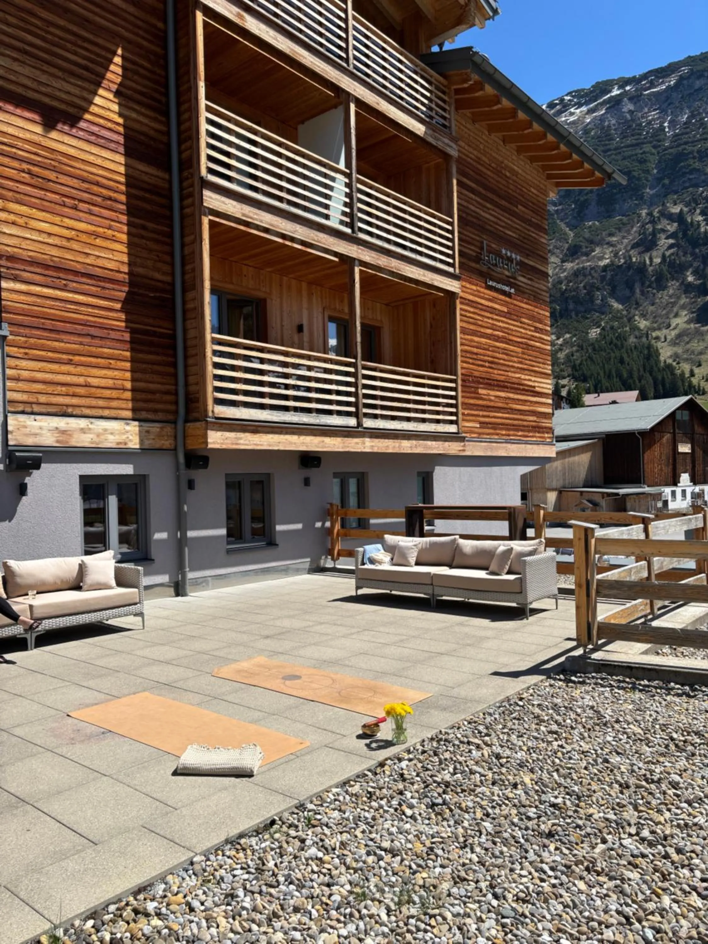 Property building in Apart-Hotel Laurus Lech