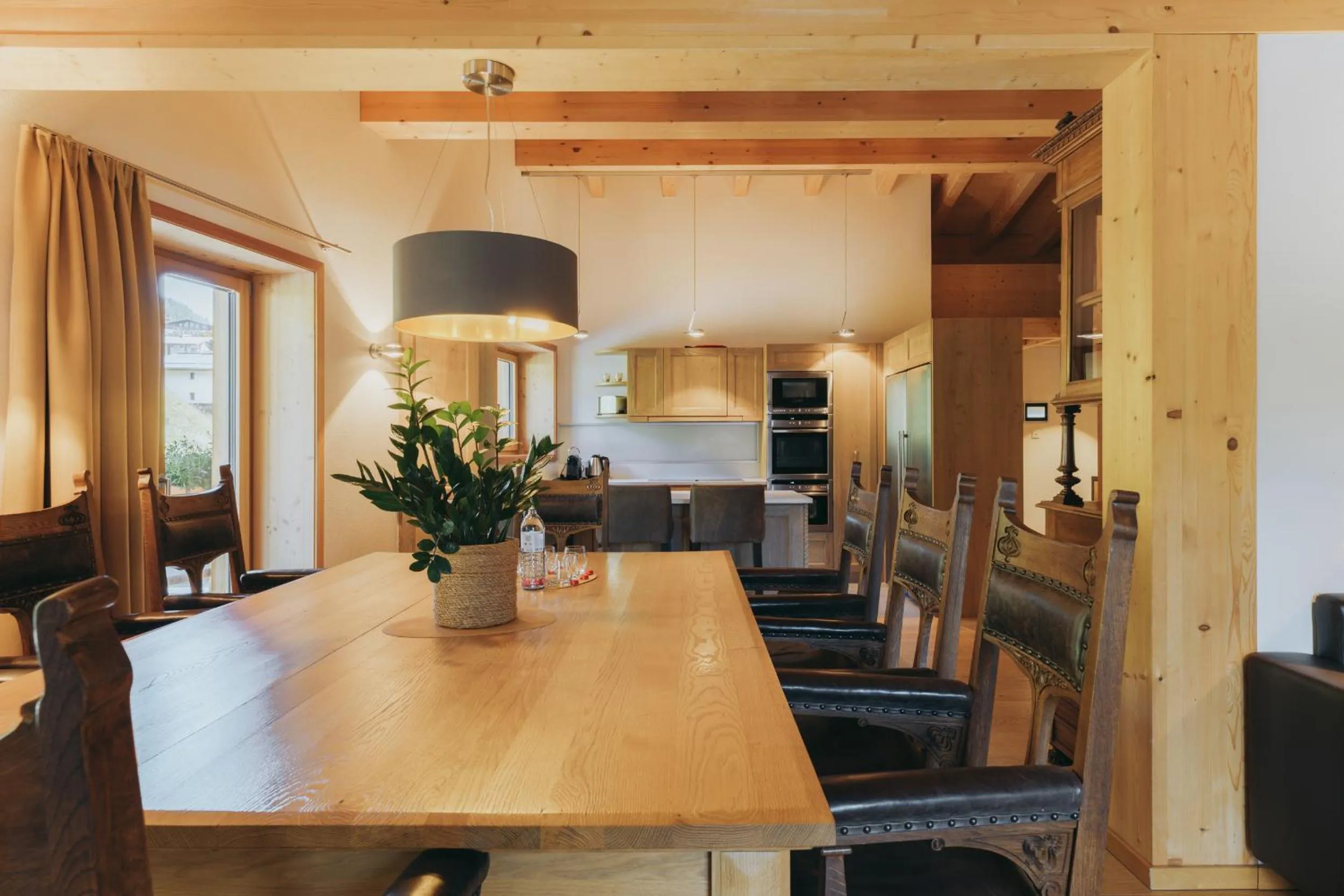 Kitchen or kitchenette in Apart-Hotel Laurus Lech