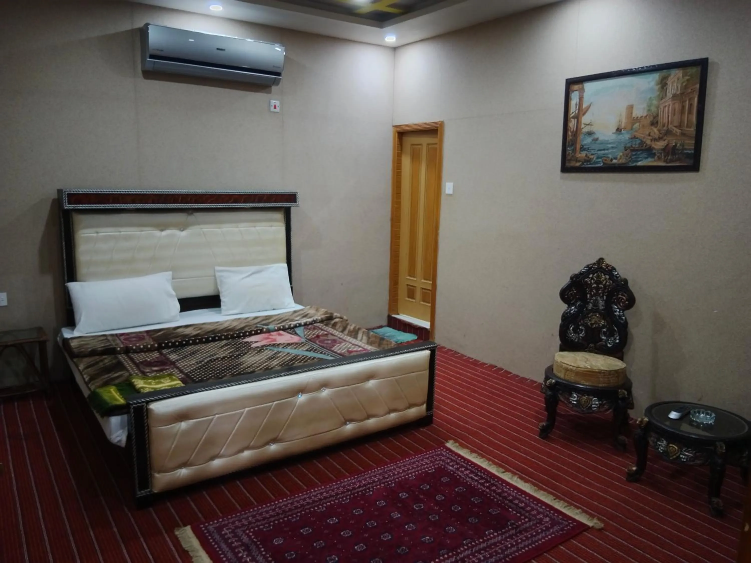Bed in Kashmir lodge