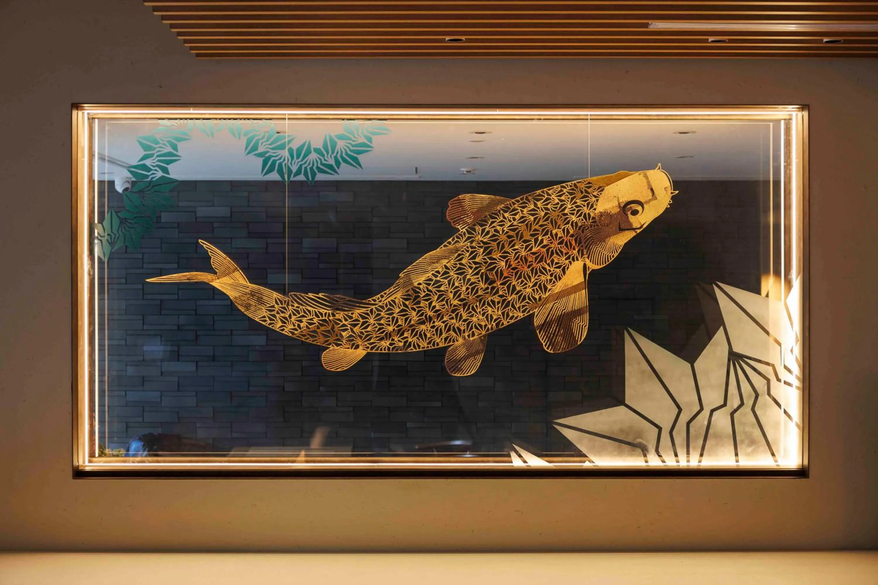 Decorative detail in Gion Elite Terrace