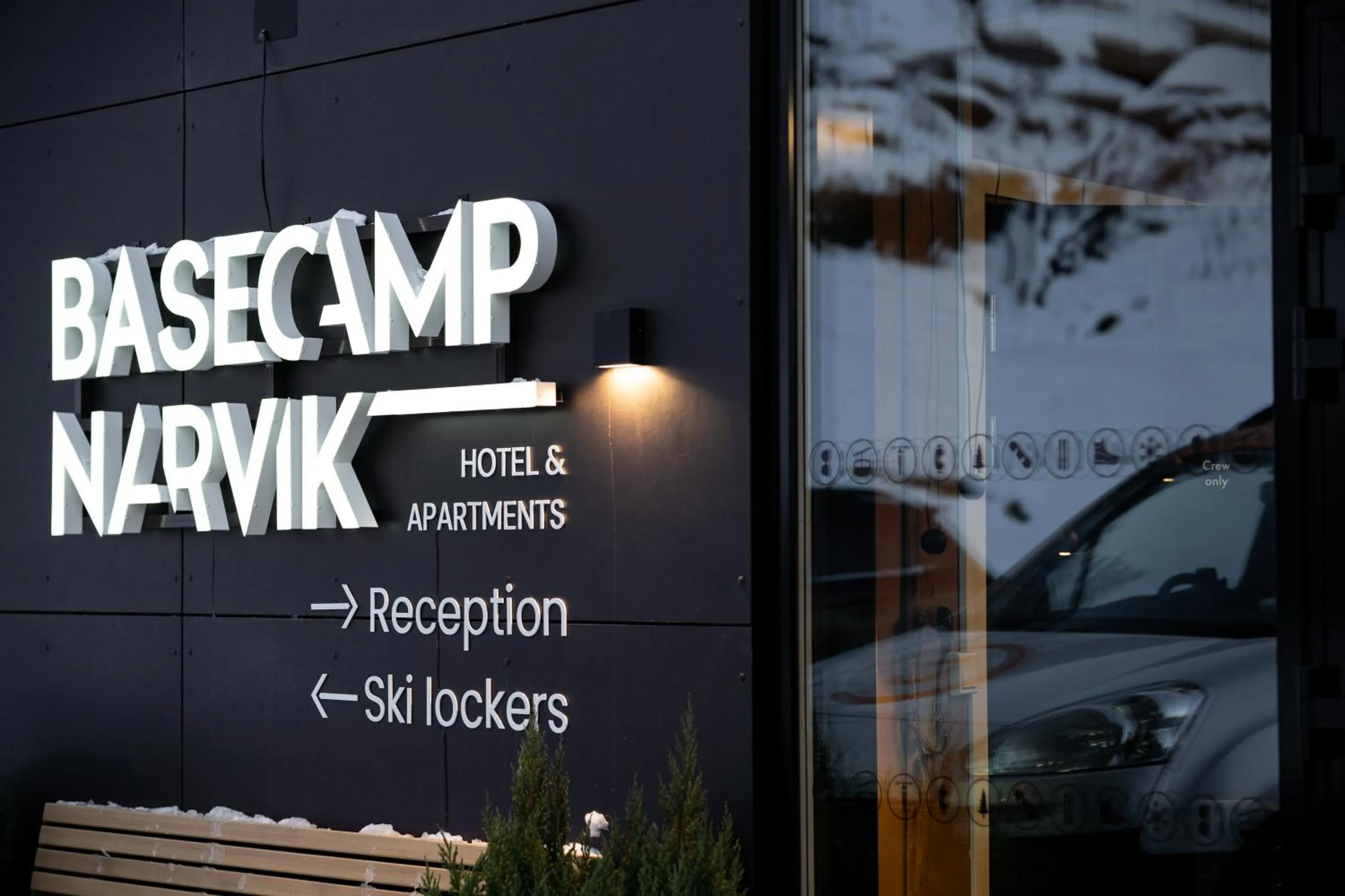 Property logo or sign in Basecamp Narvik