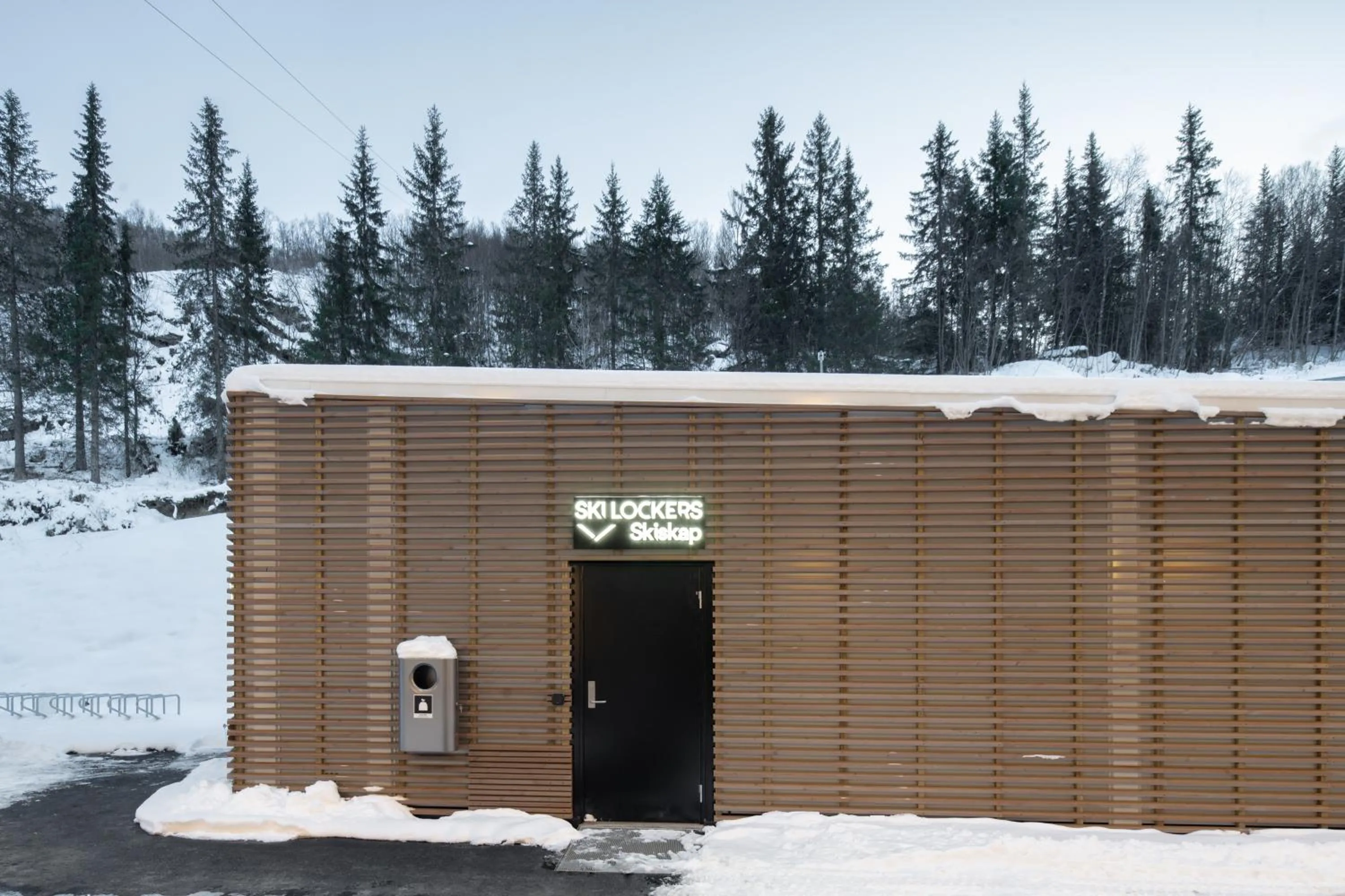 locker in Basecamp Narvik