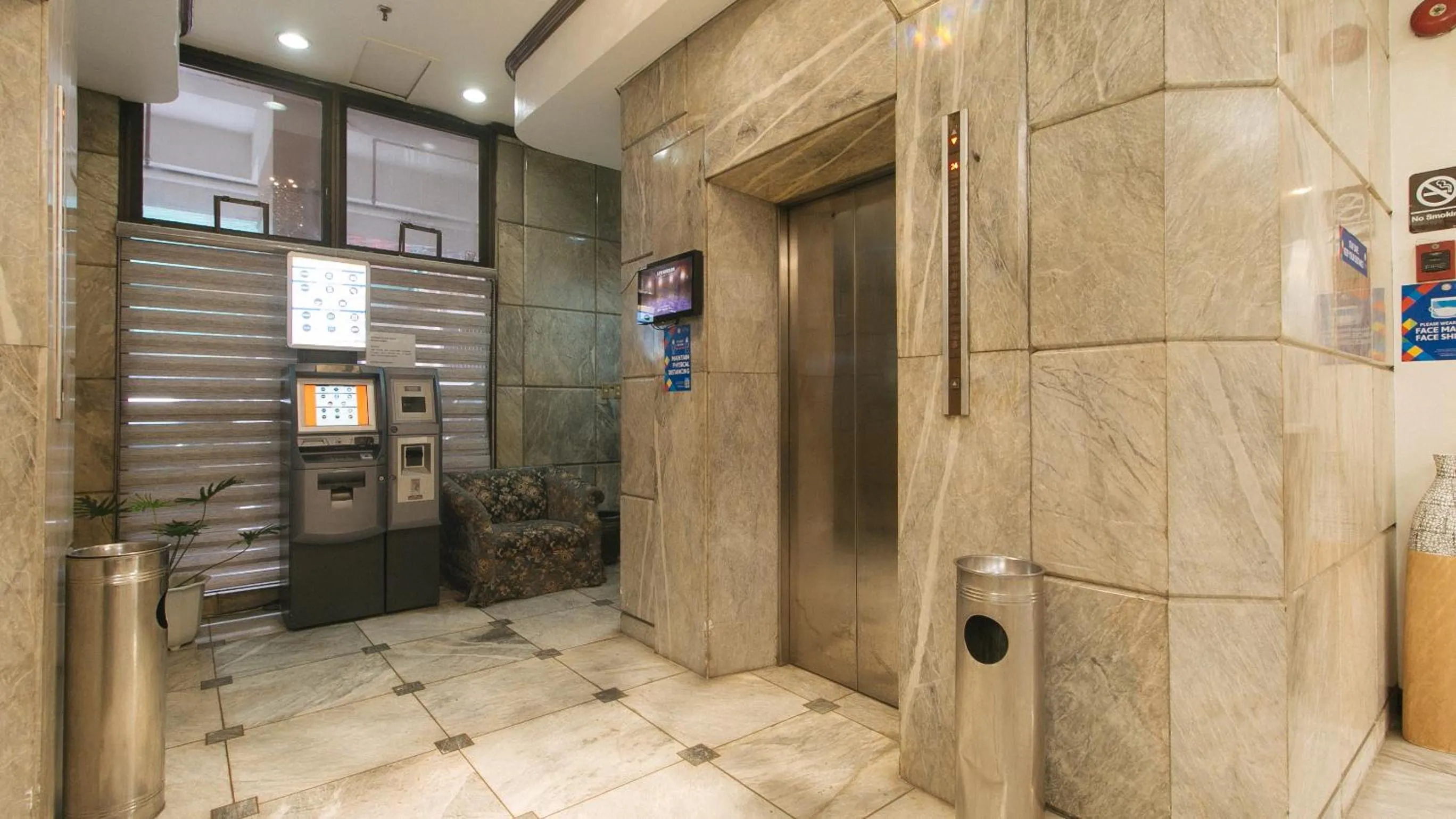 elevator in Sunette Tower Makati