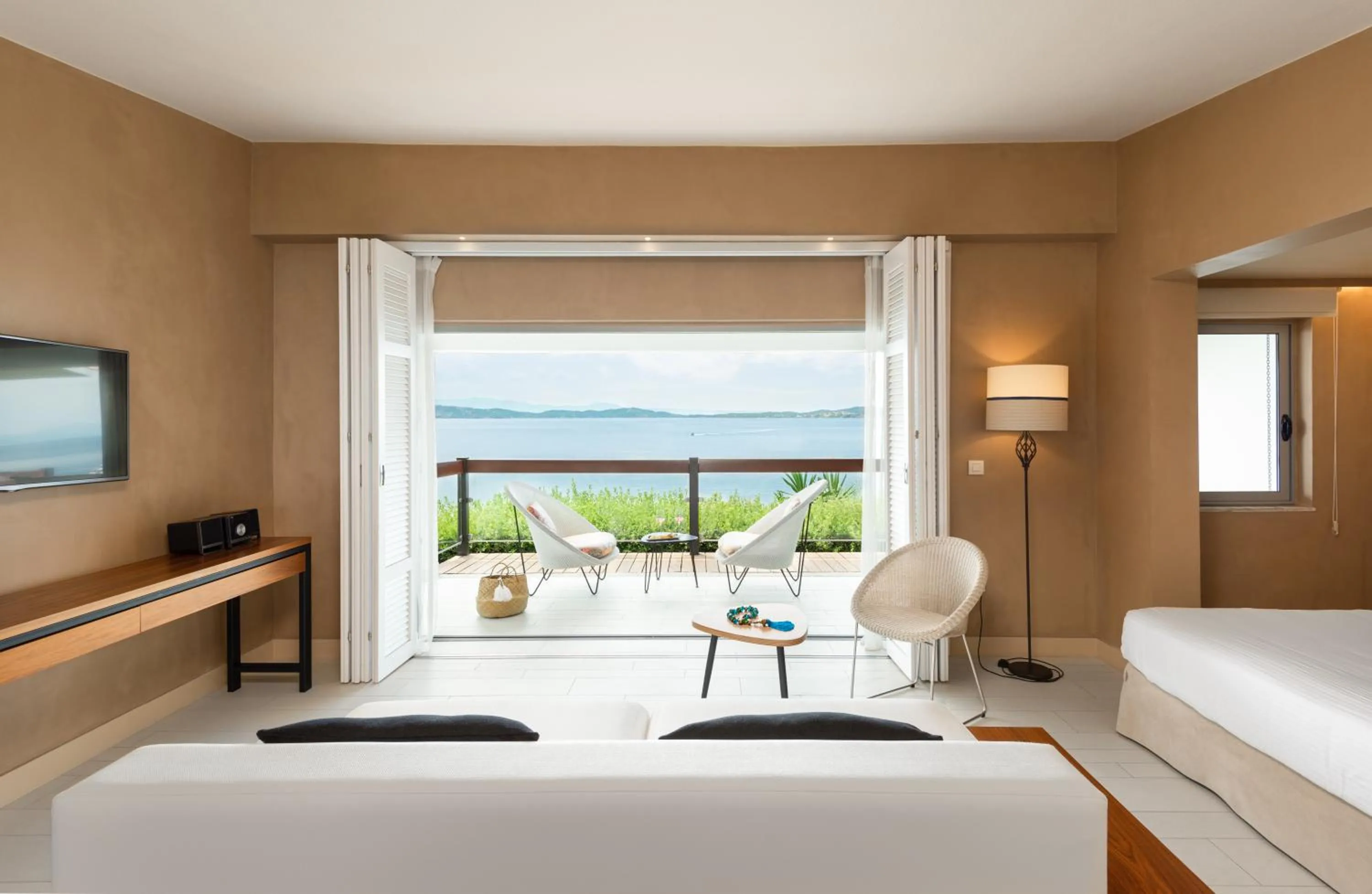 Sea view, Bed in Eagles Palace - Small Luxury Hotels of the World