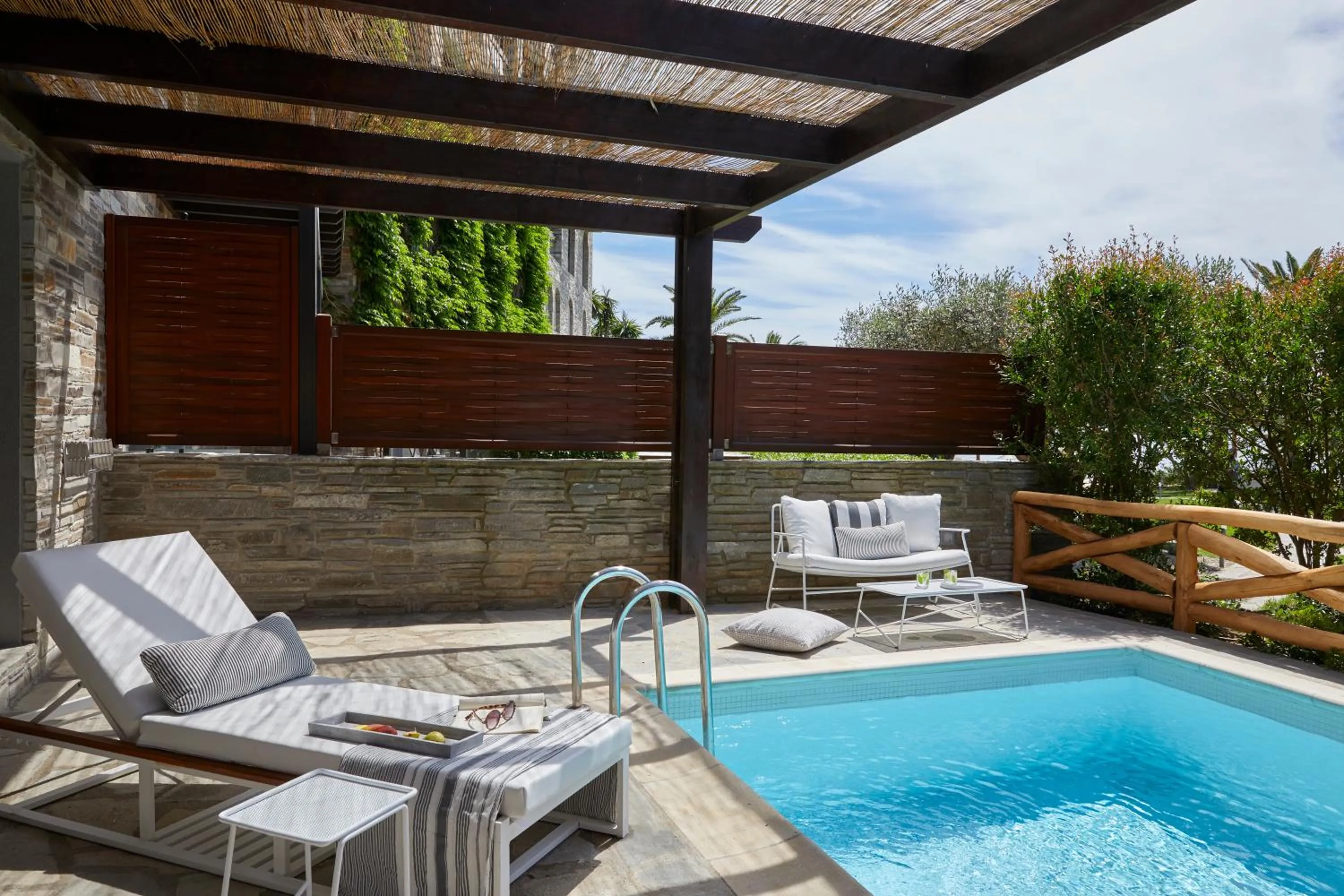 Patio in Eagles Palace - Small Luxury Hotels of the World