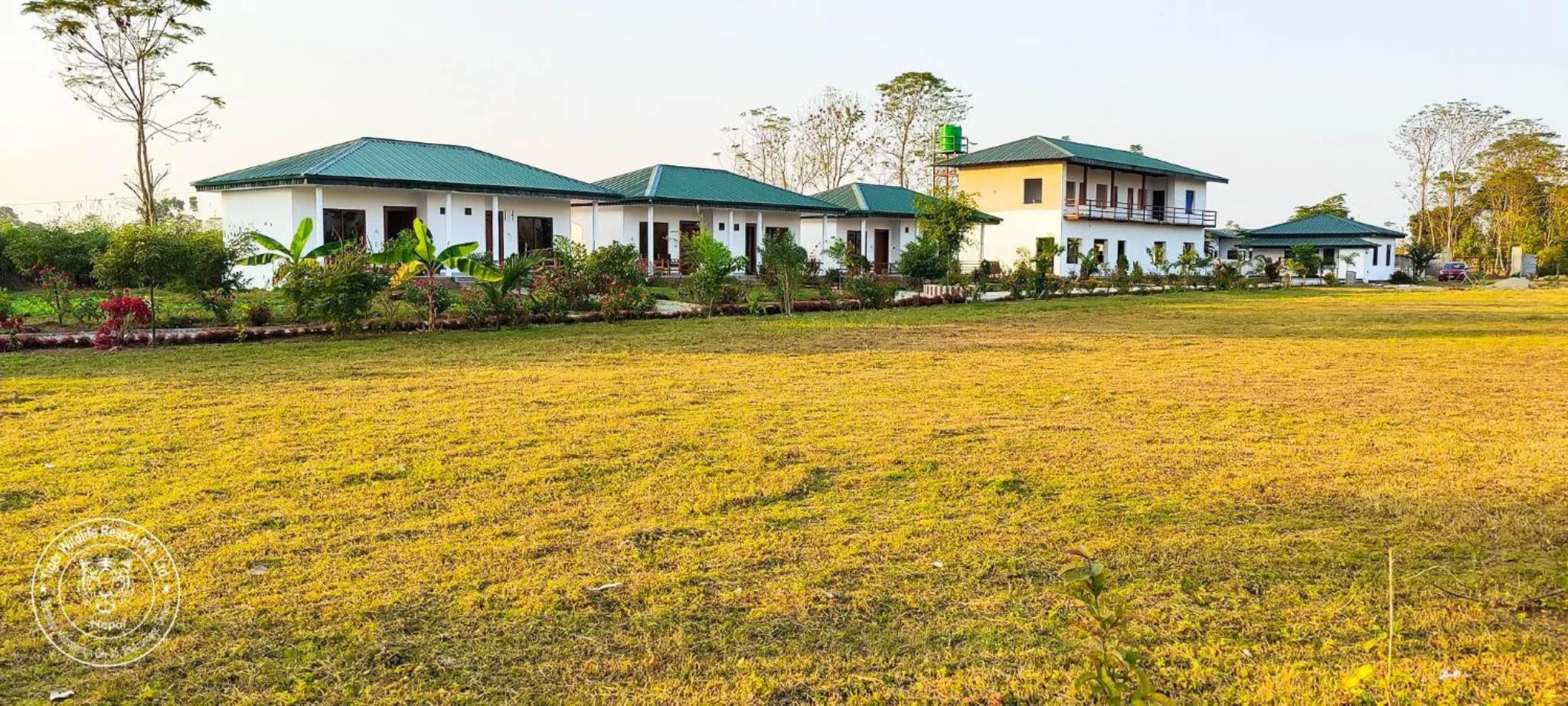 Garden view in Tiger Wildlife Resort