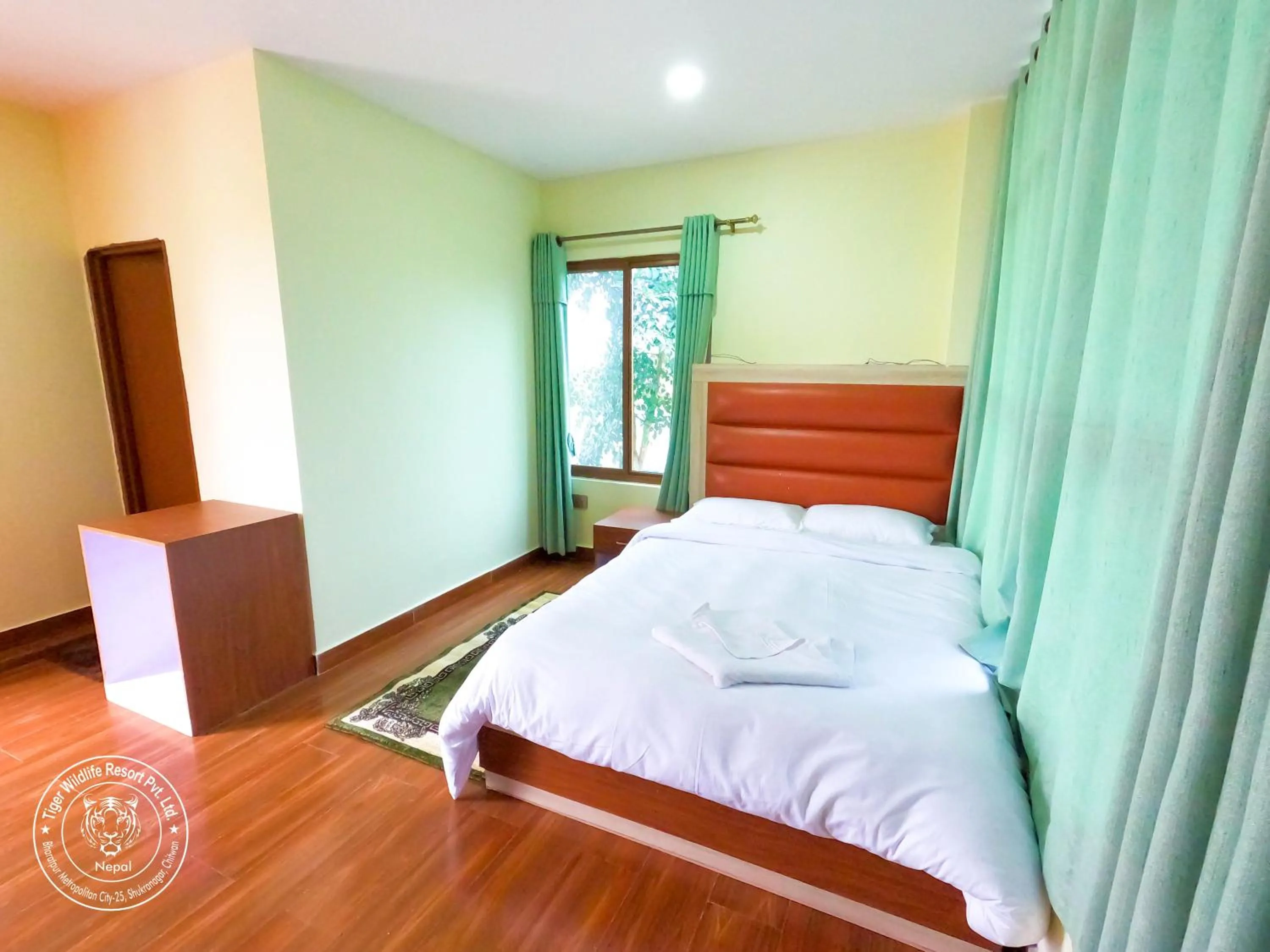 Bedroom, Bed in Tiger Wildlife Resort