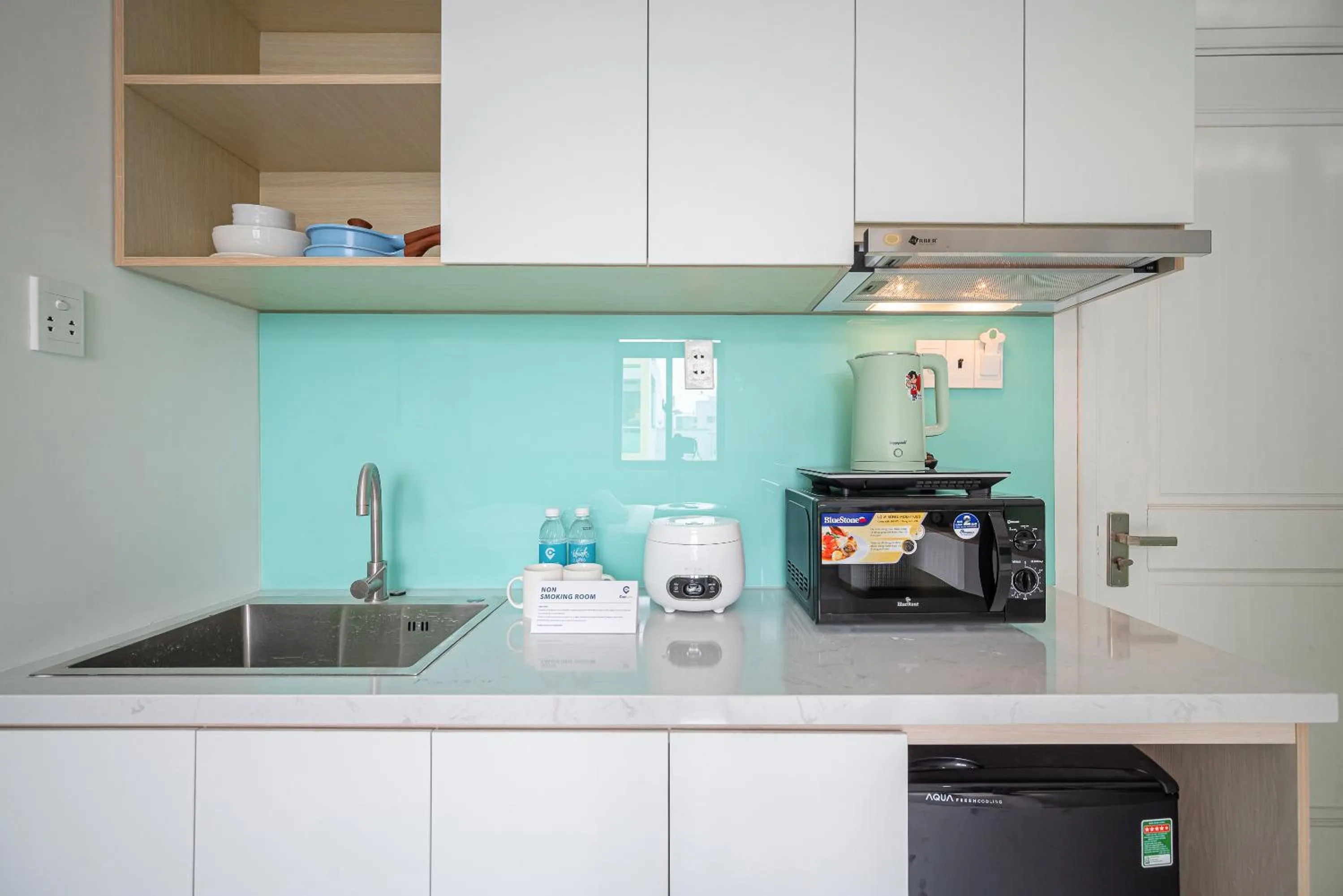 Kitchen or kitchenette in Cozrum Homes - Coraline House