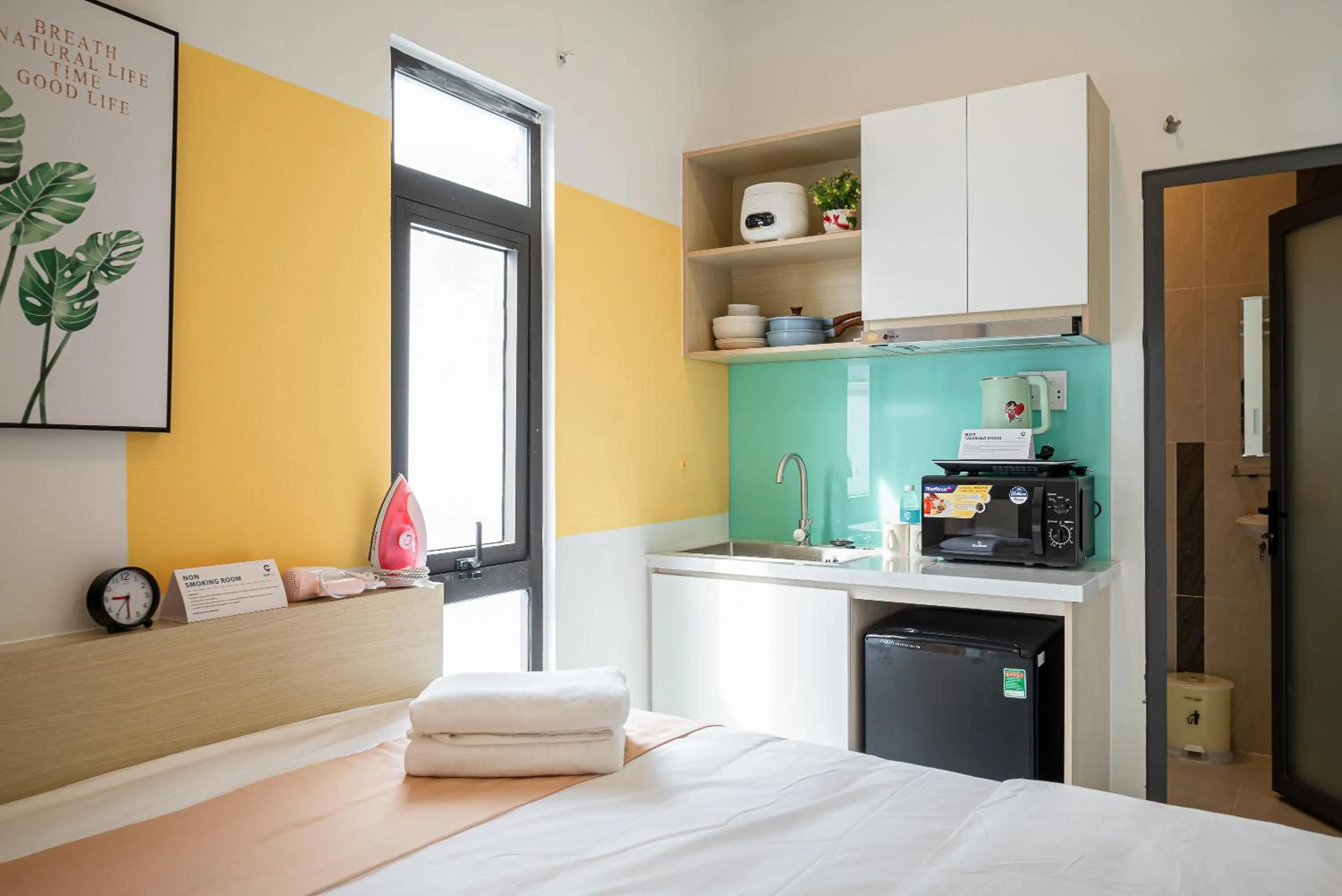 Bed in Cozrum Homes - Coraline House