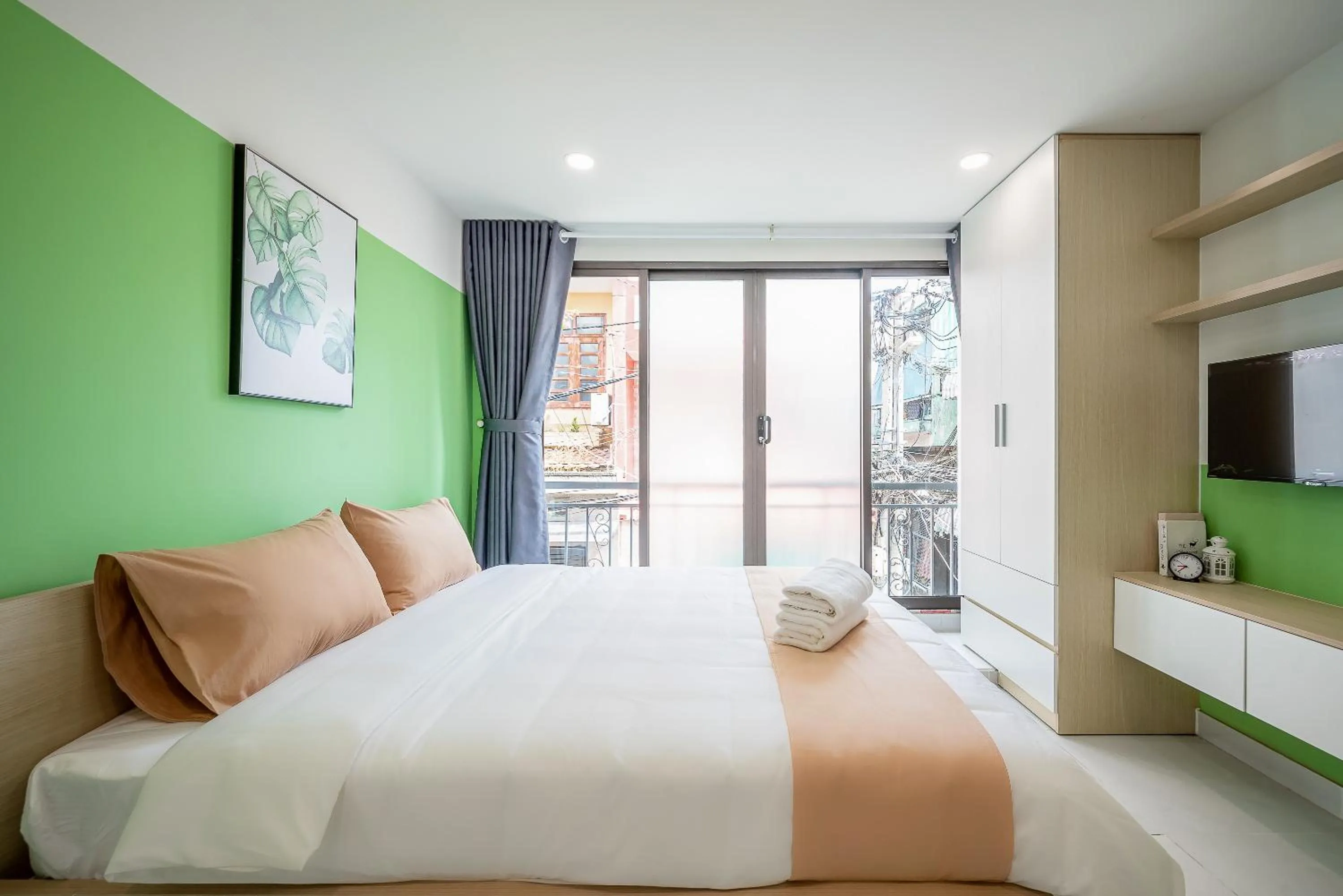 Bed in Cozrum Homes - Coraline House