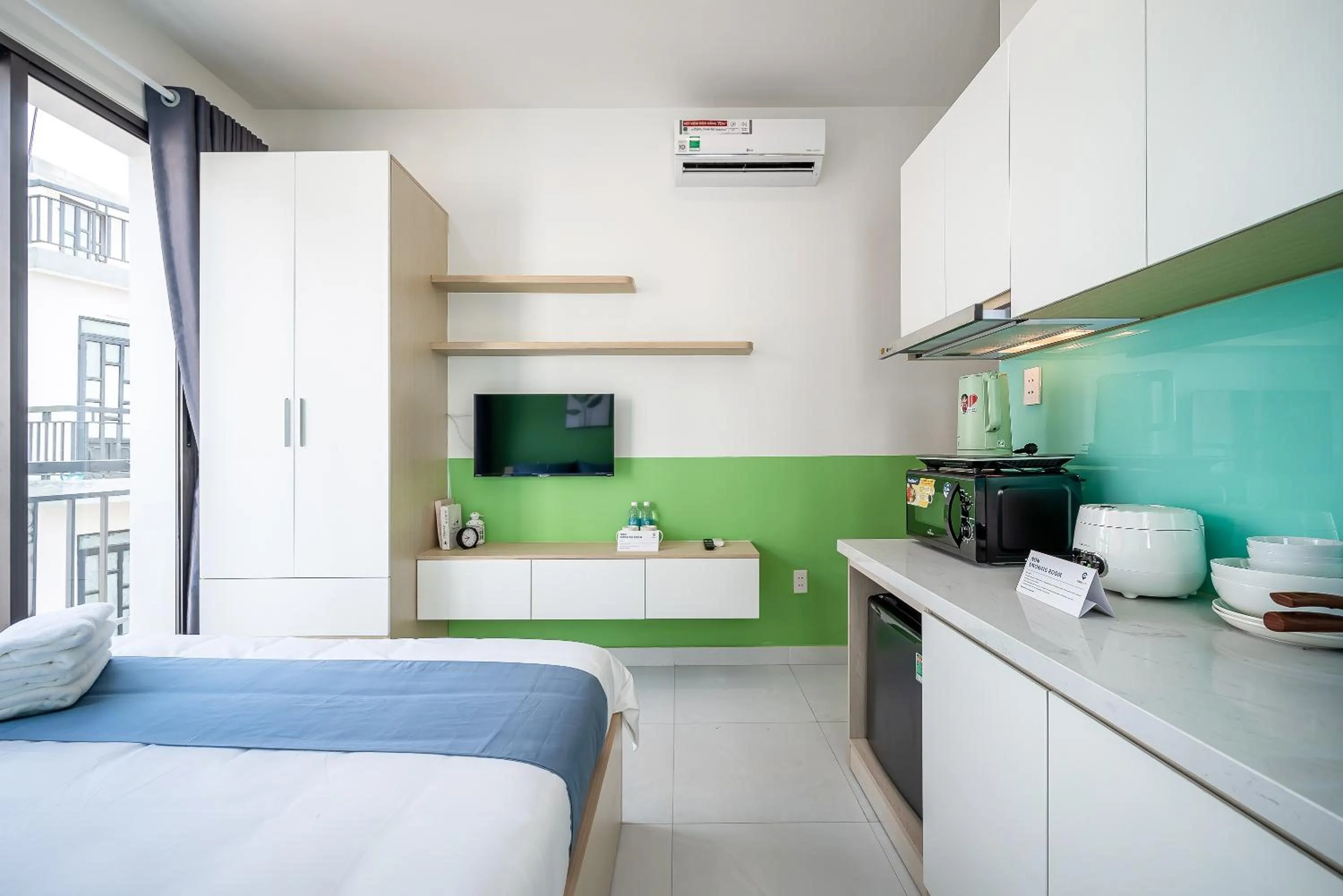 Bed in Cozrum Homes - Coraline House