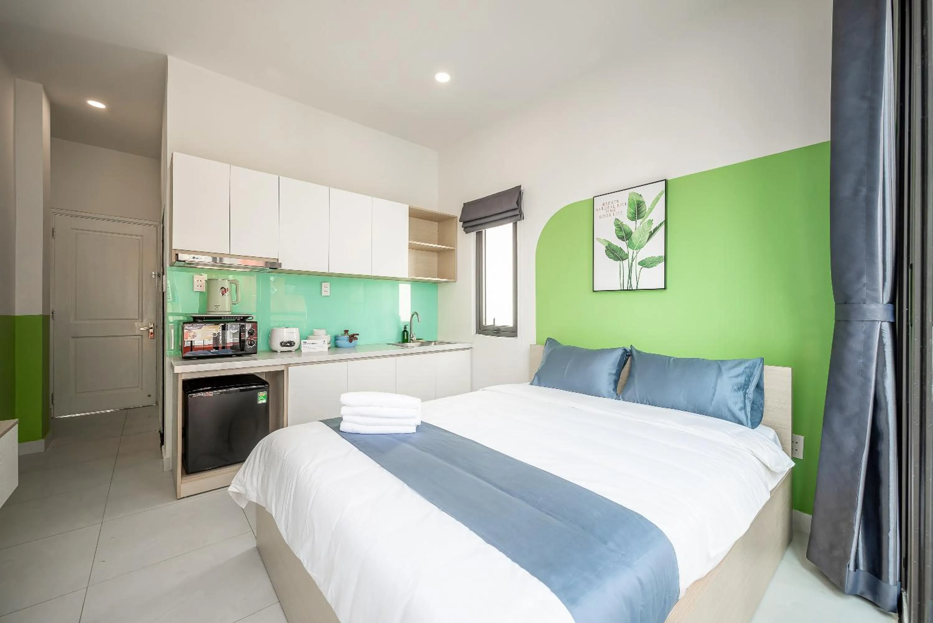 Bed in Cozrum Homes - Coraline House