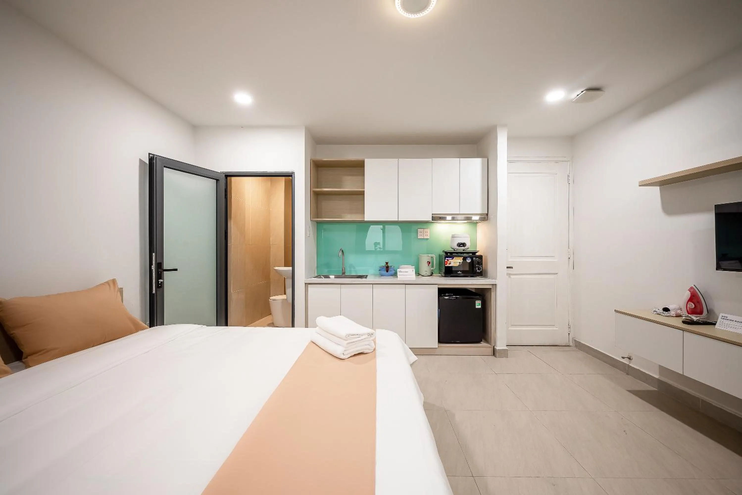 Bed in Cozrum Homes - Coraline House