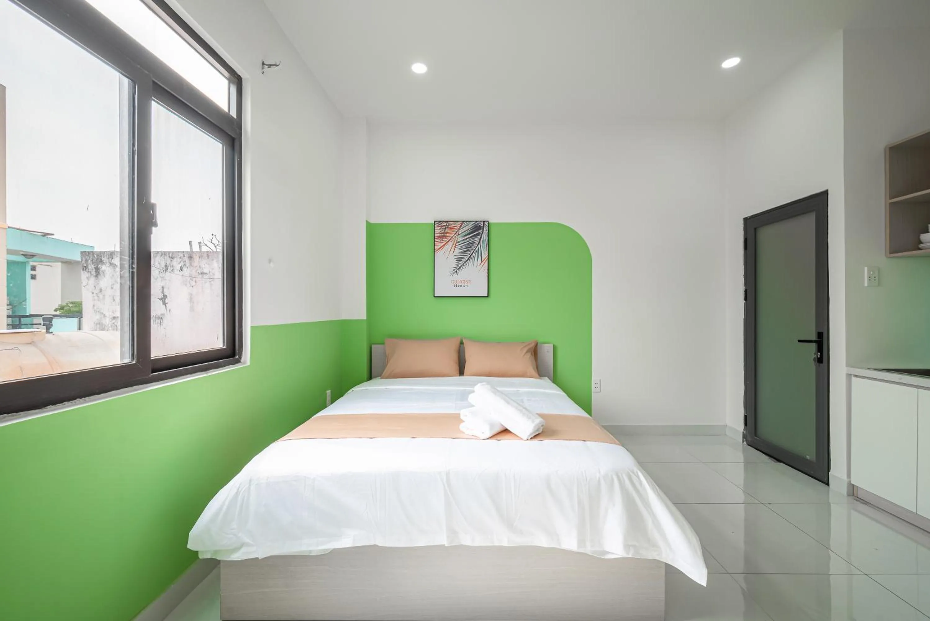 Bed in Cozrum Homes - Coraline House