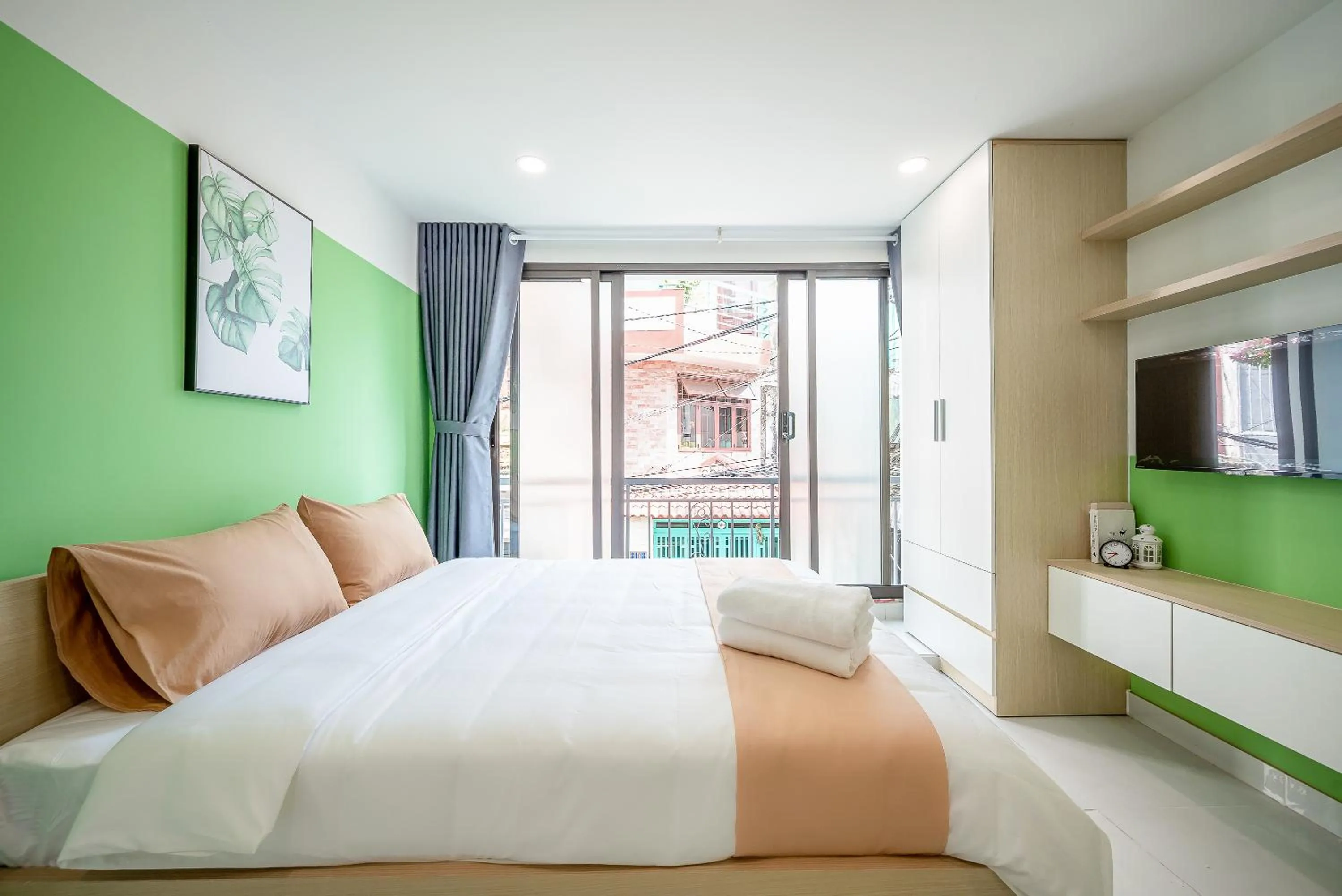 Bed in Cozrum Homes - Coraline House