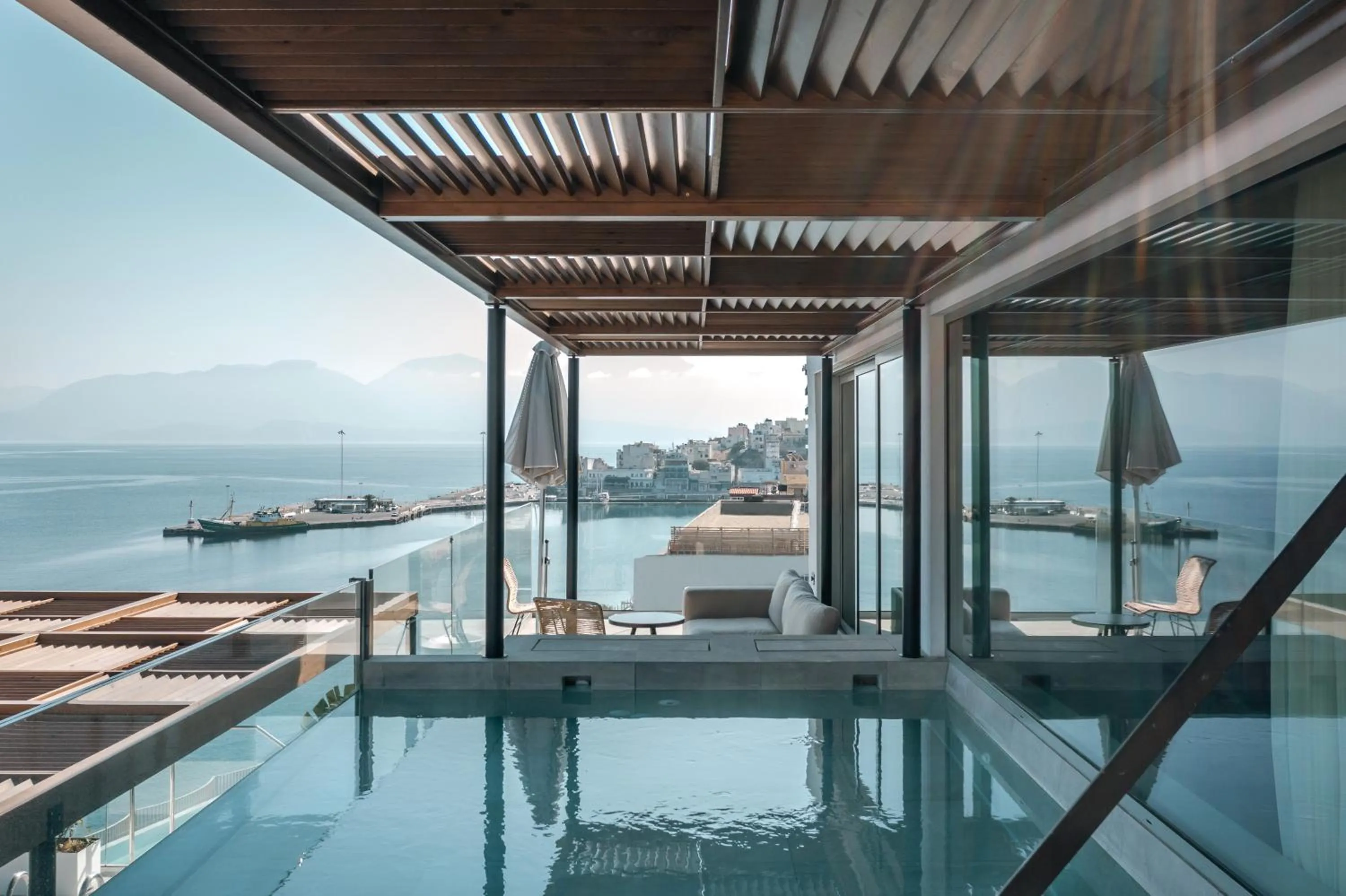 Pool view in NIKO Seaside Resort MGallery