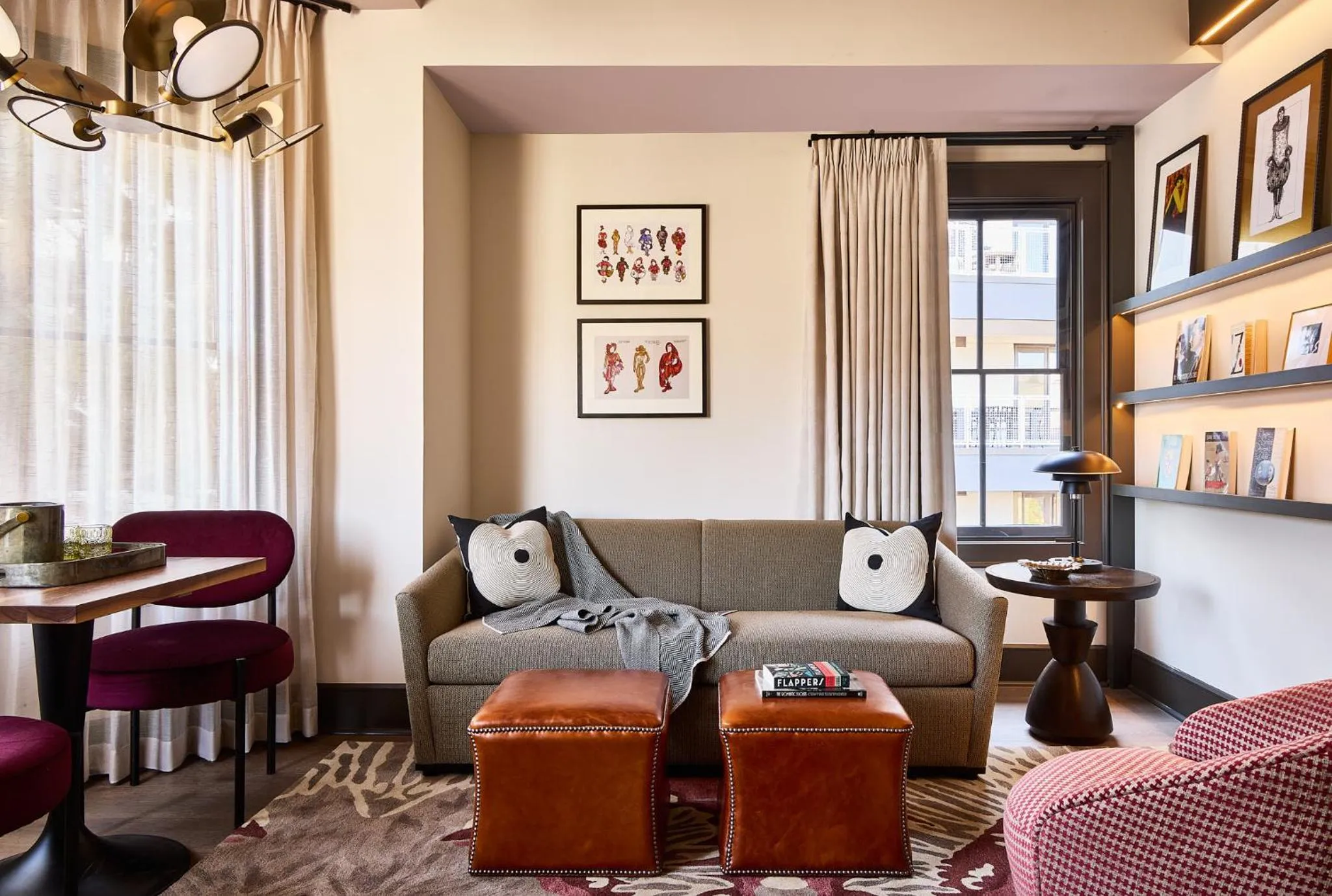 Living room in Zelda Dearest