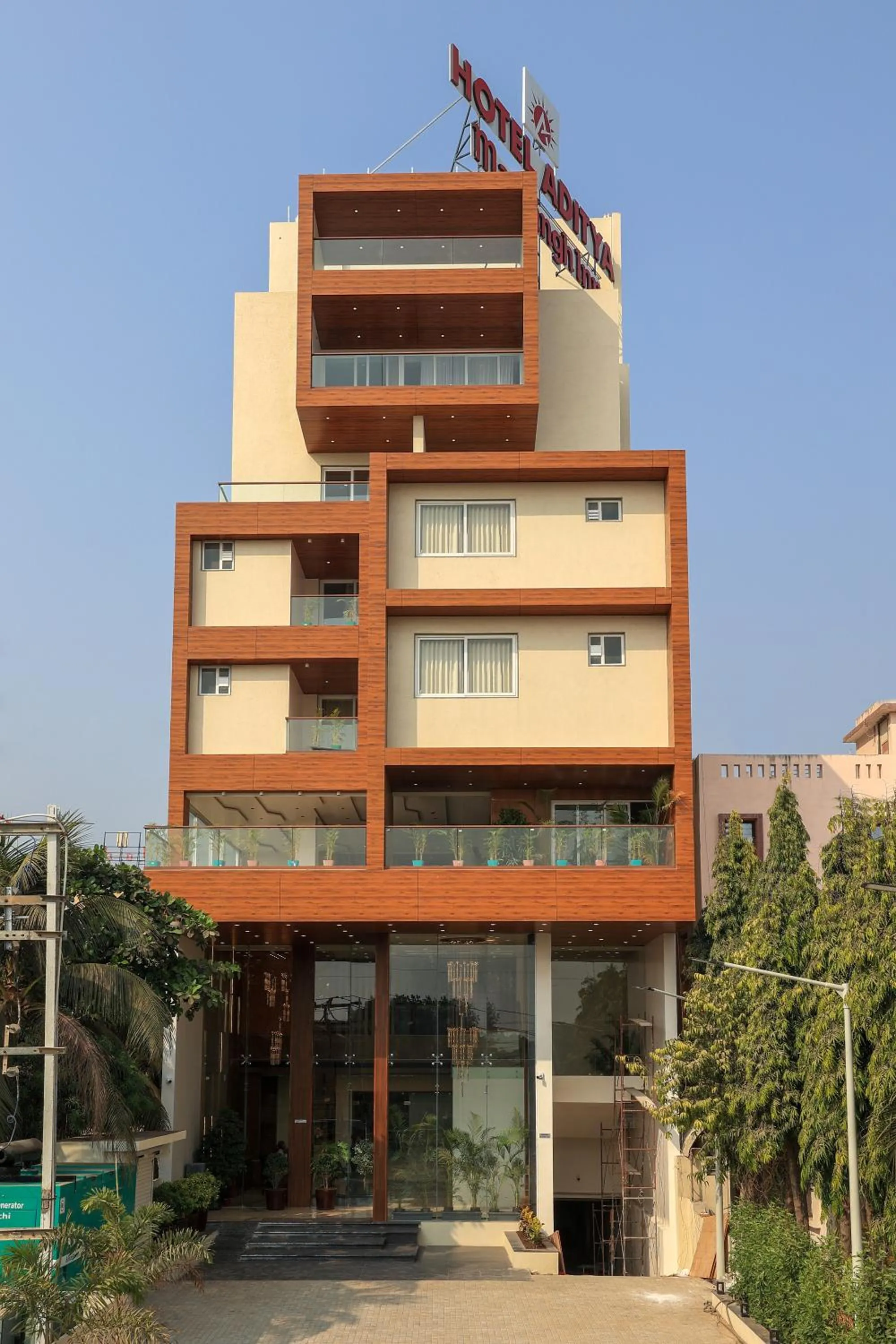 Property building in Hotel Aditya Mansingh Inn