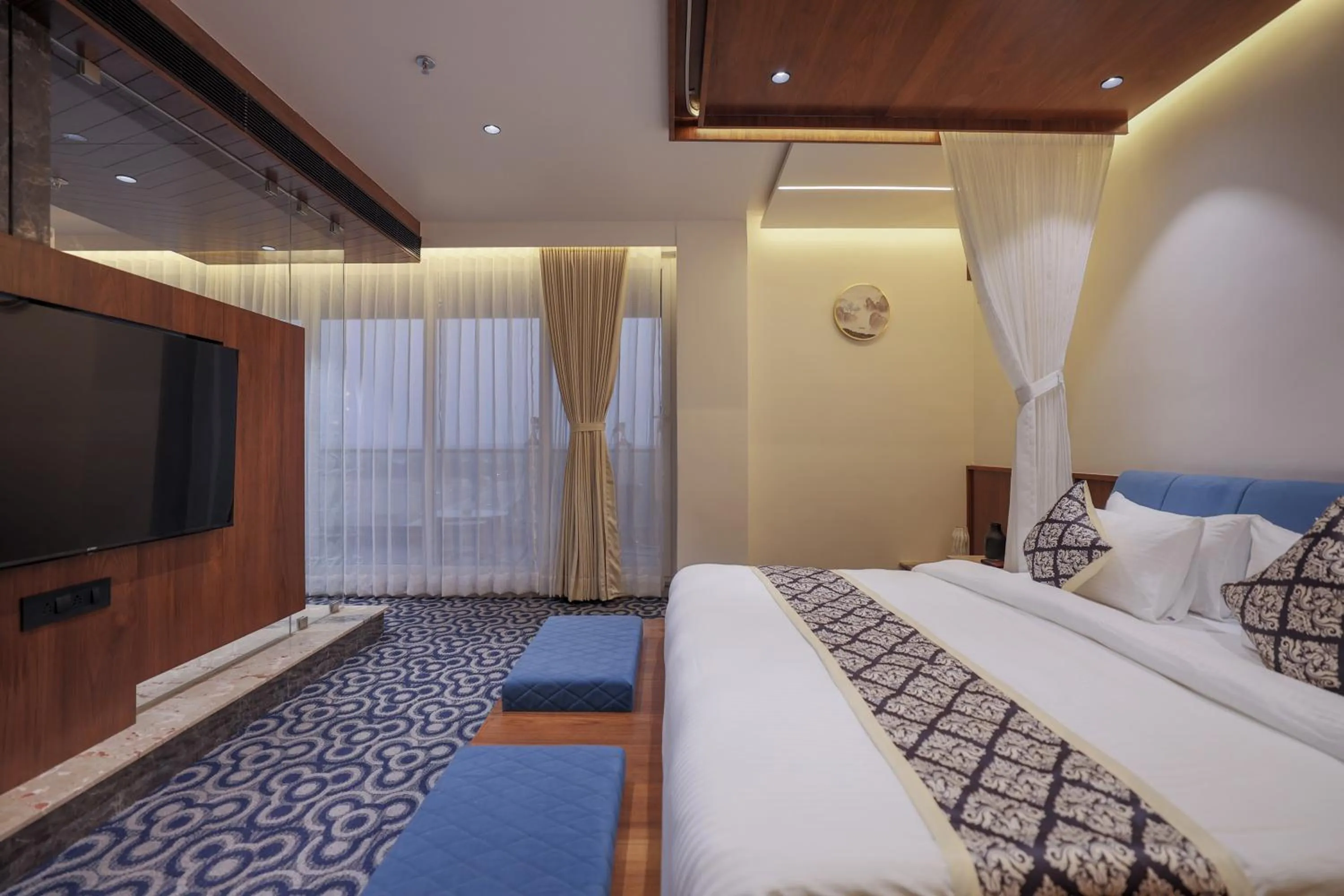 Bedroom in Hotel Aditya Mansingh Inn