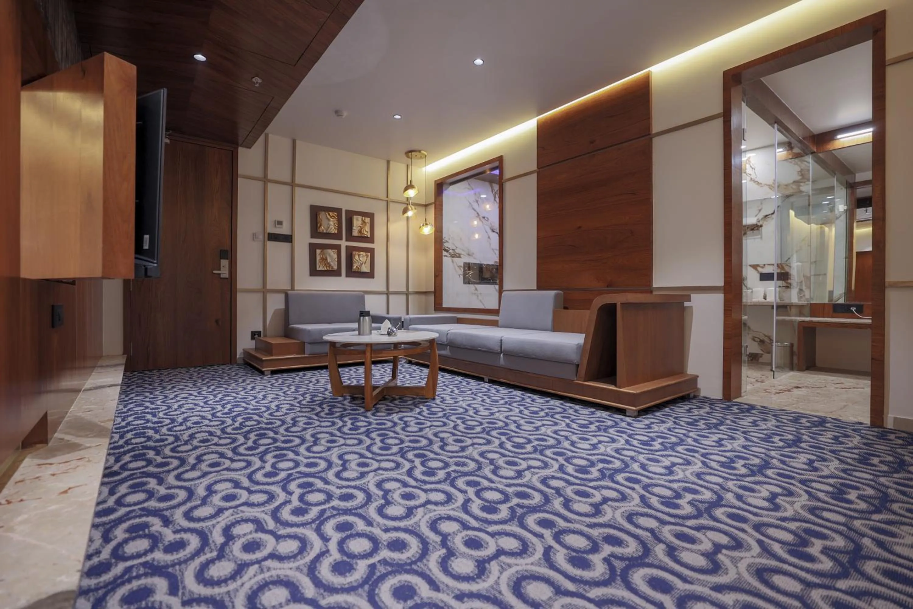 Living room in Hotel Aditya Mansingh Inn