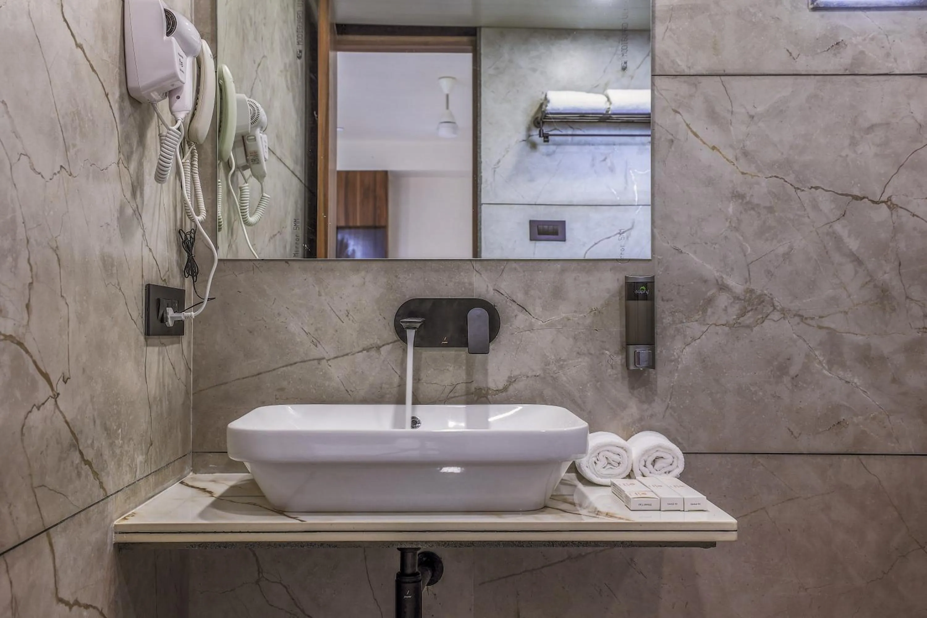 Bathroom in Hotel Aditya Mansingh Inn