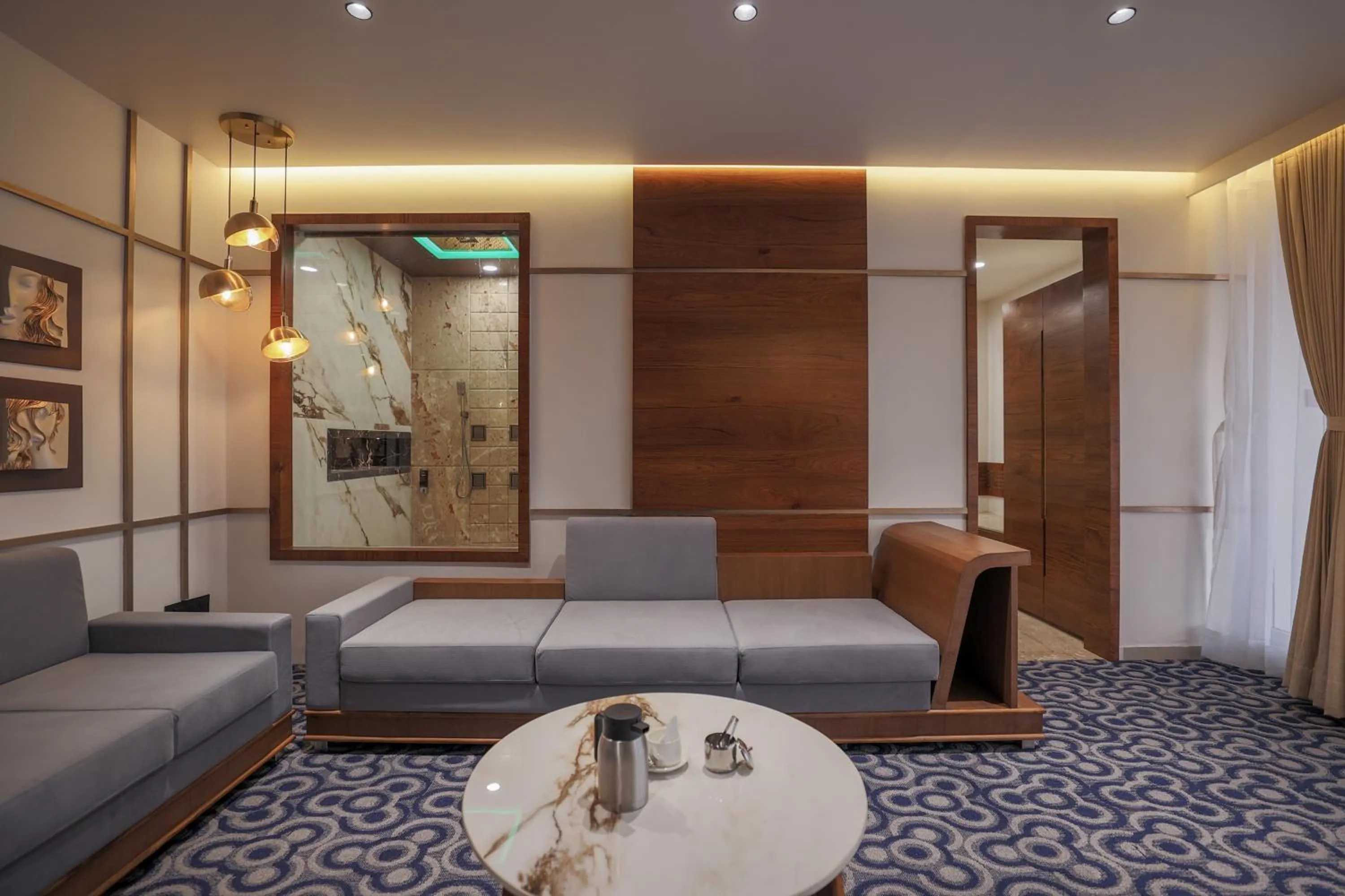 Living room in Hotel Aditya Mansingh Inn