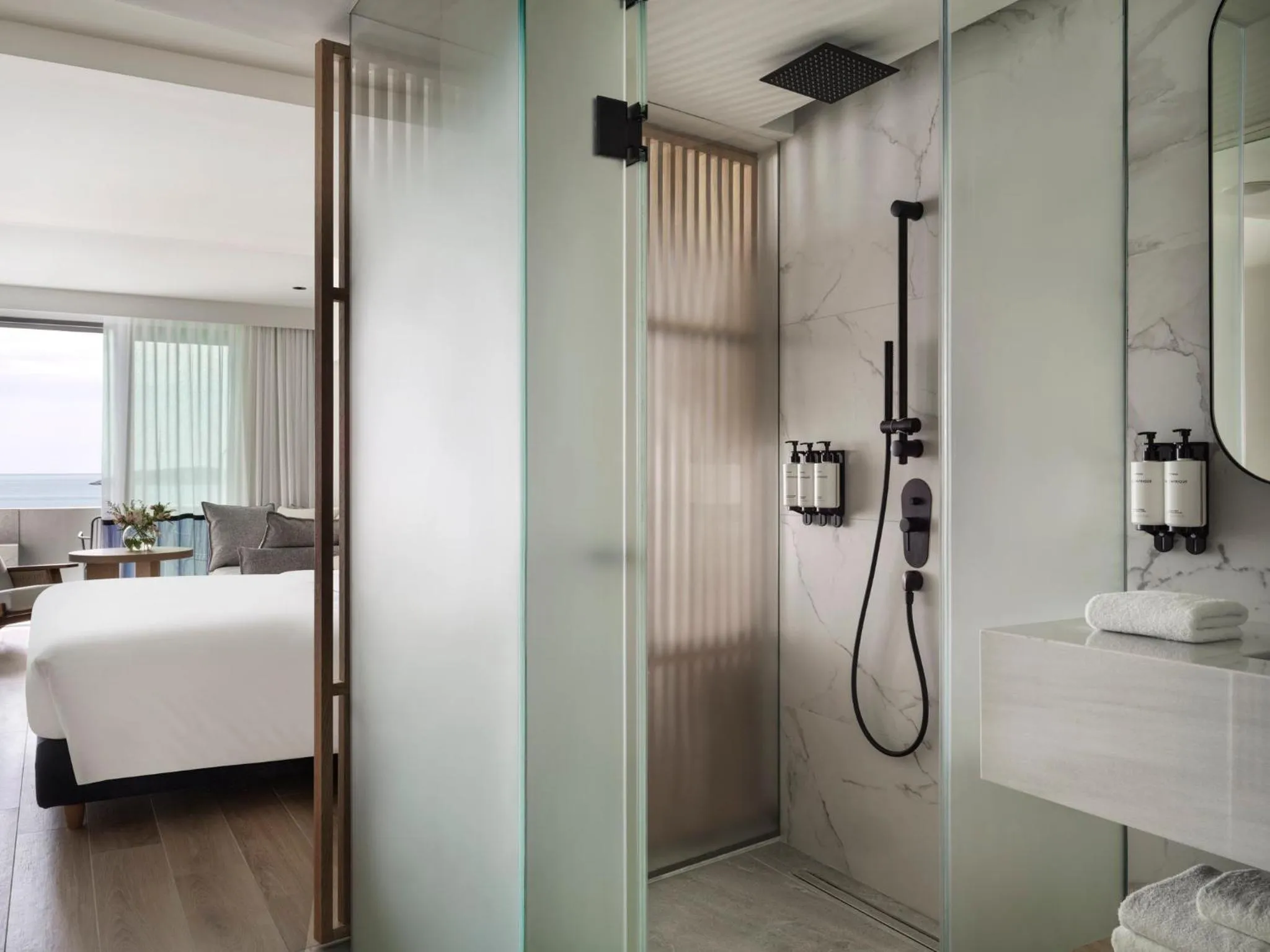 Shower, Bed in InterContinental Crete by IHG