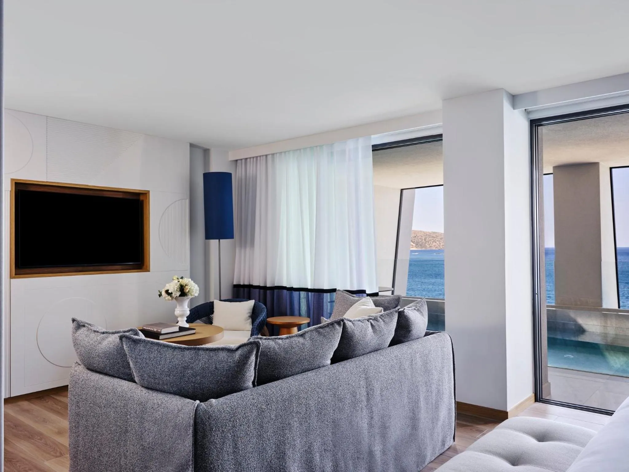 Living room, Bed in InterContinental Crete by IHG