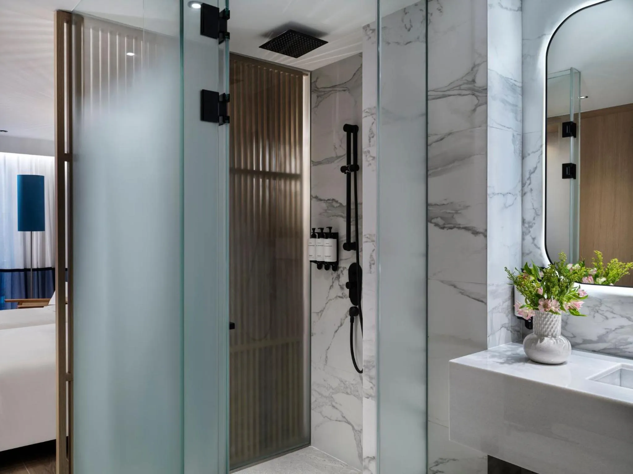 Shower, Bed in InterContinental Crete by IHG