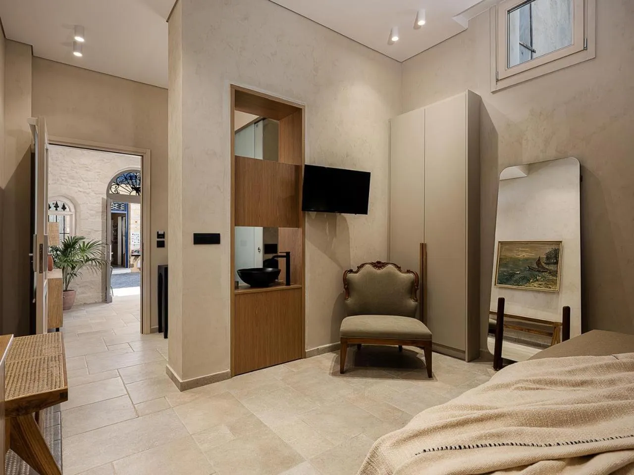 TV and multimedia, Bed in Casa Modiano Boutique