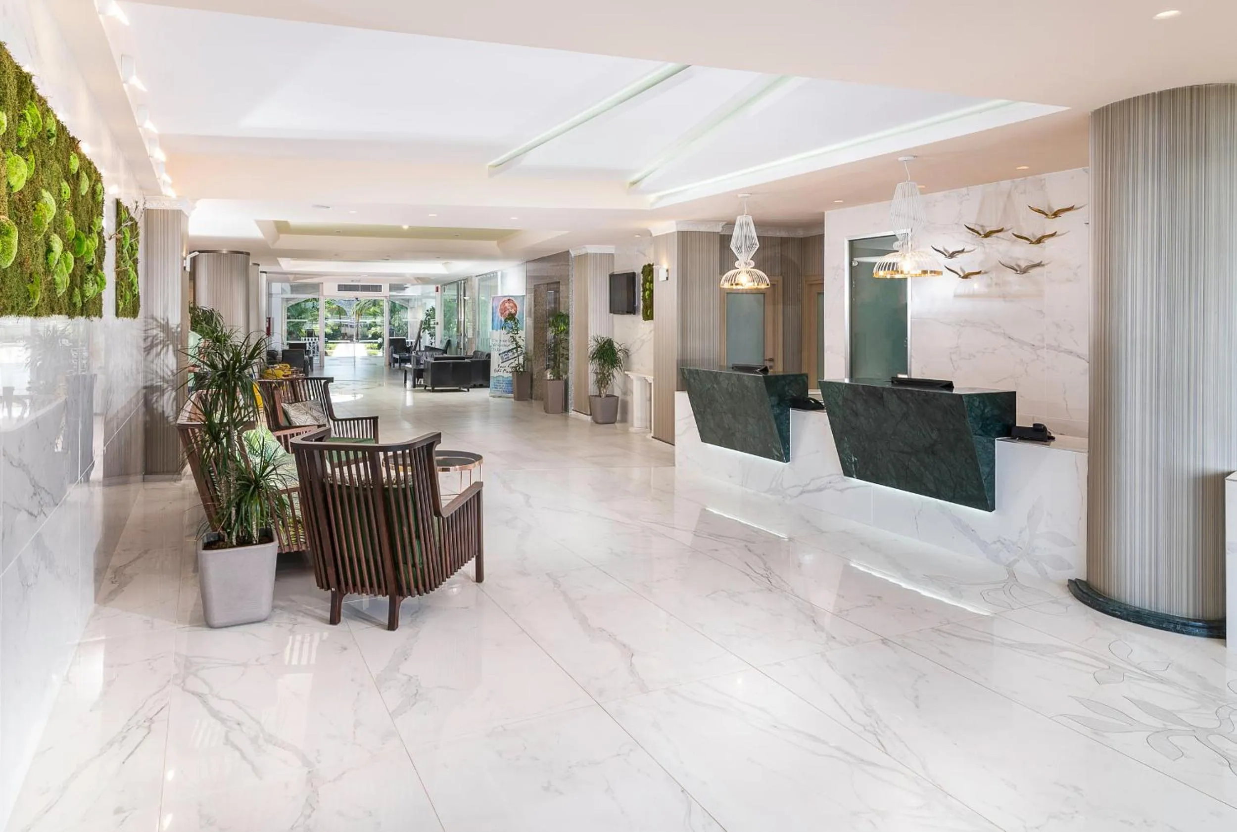 Lobby or reception in Portes Beach Hotel