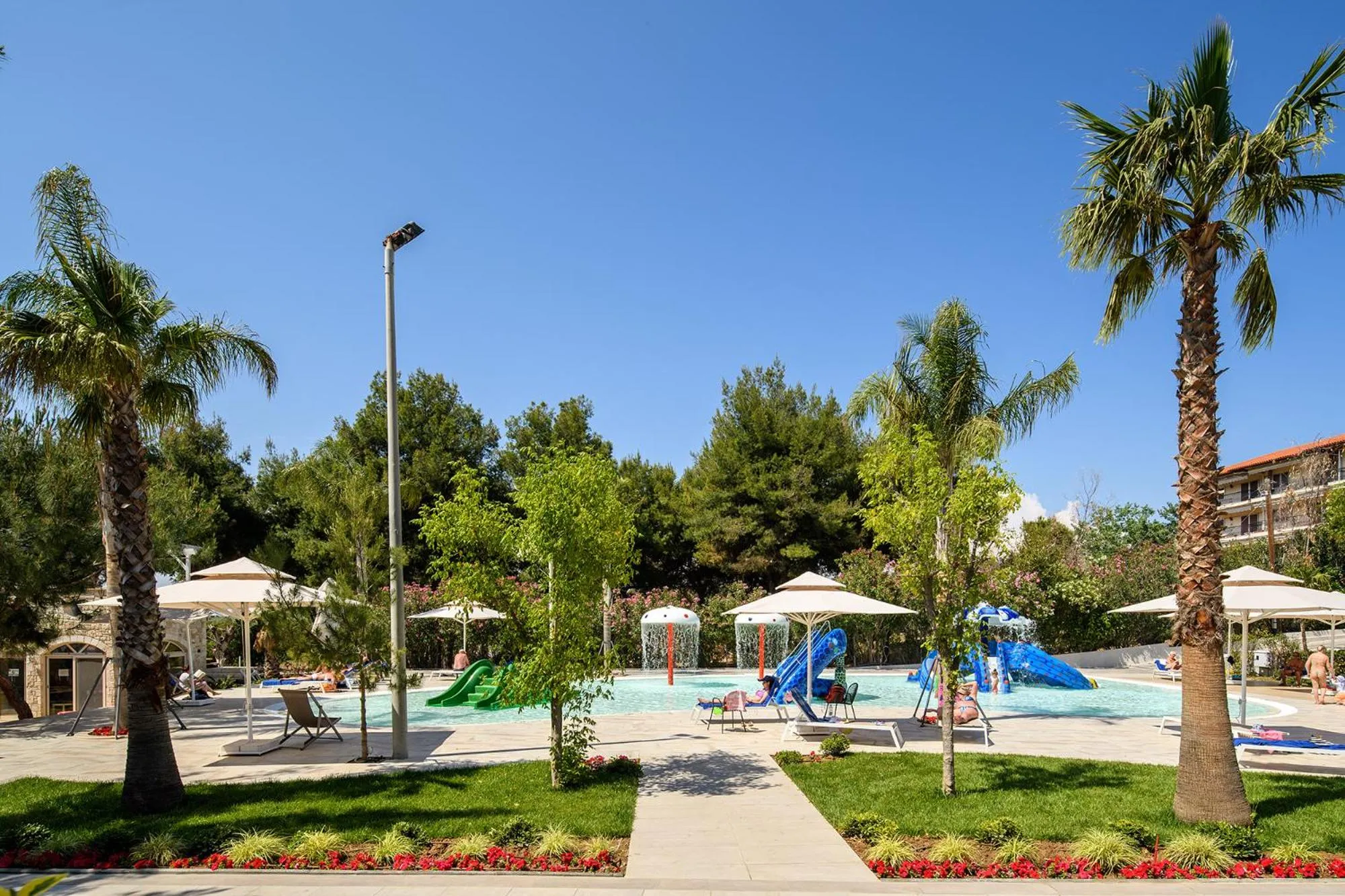 Garden in Portes Beach Hotel