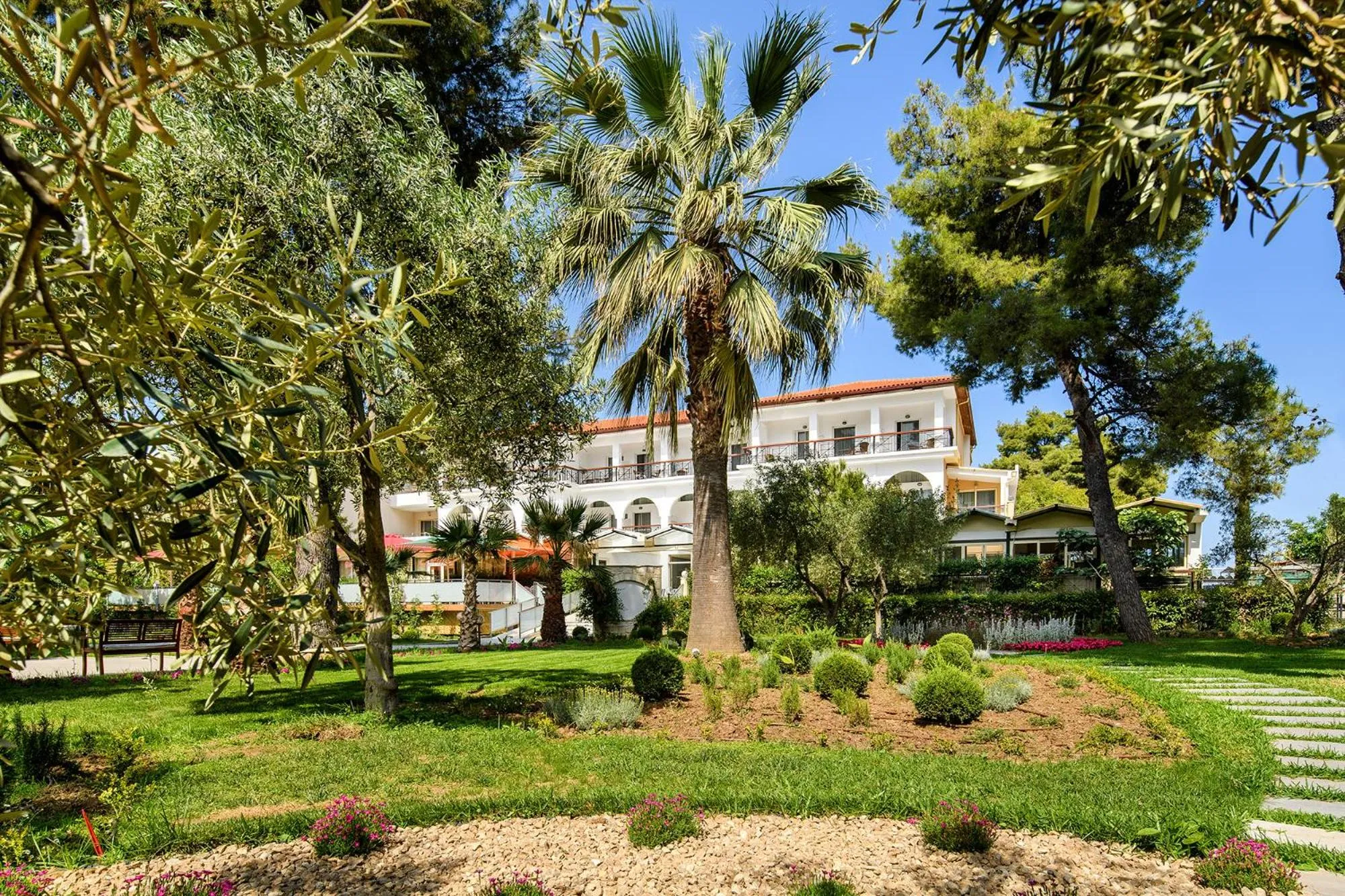 Garden in Portes Beach Hotel