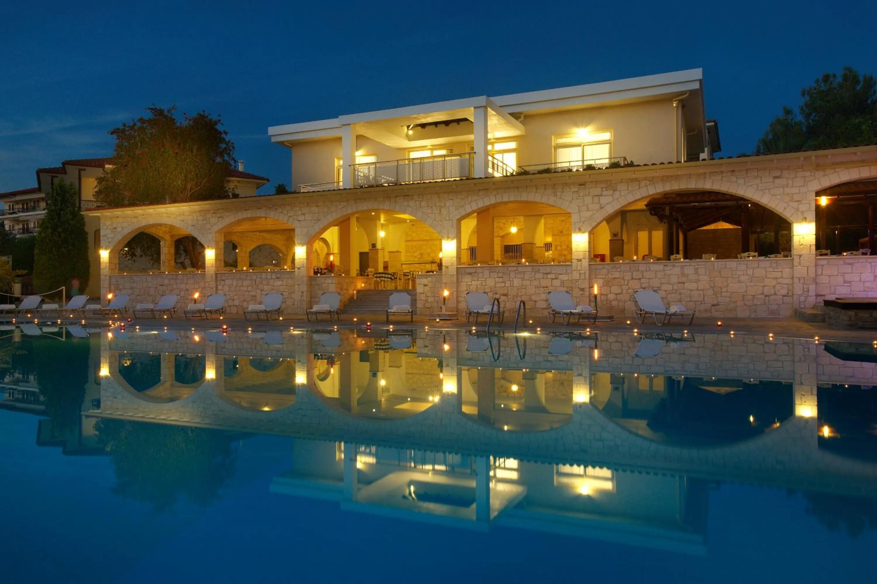 Facade/entrance in Portes Beach Hotel