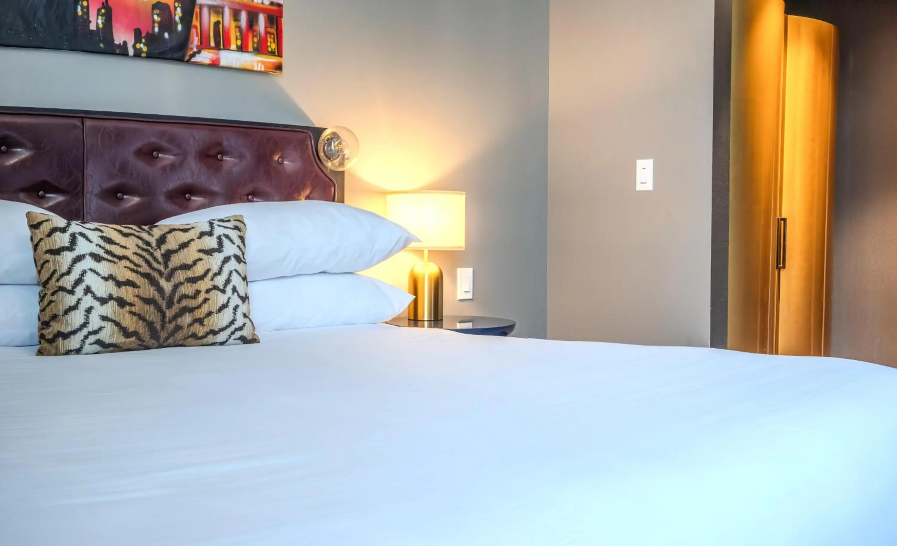 Bed in The Radical Asheville, Tapestry Collection by Hilton